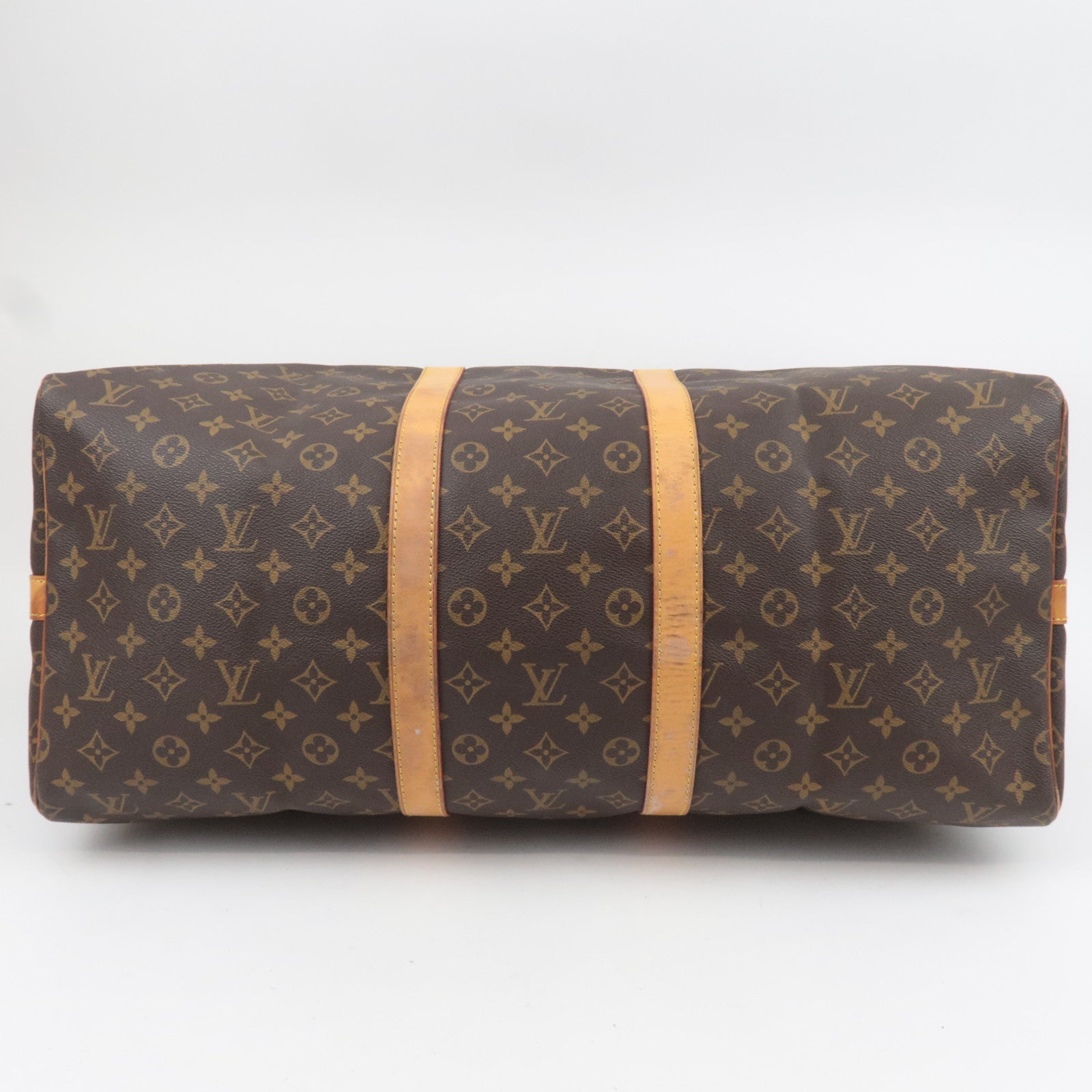 Louis Vuitton Monogram Keepall Bandouliere 55 Travel bag M41414 *Strap