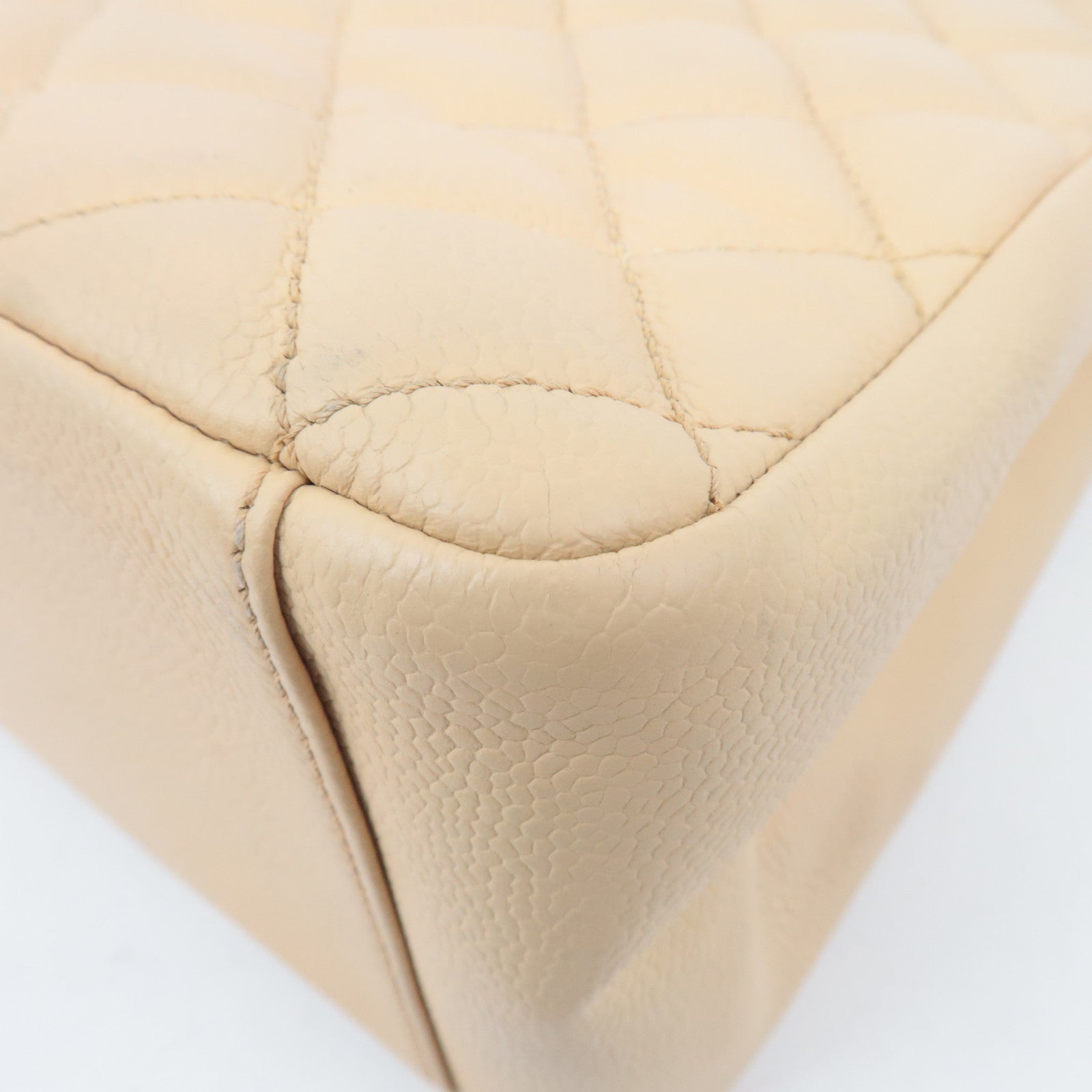 CHANEL GST Tote Caviarskin Beige