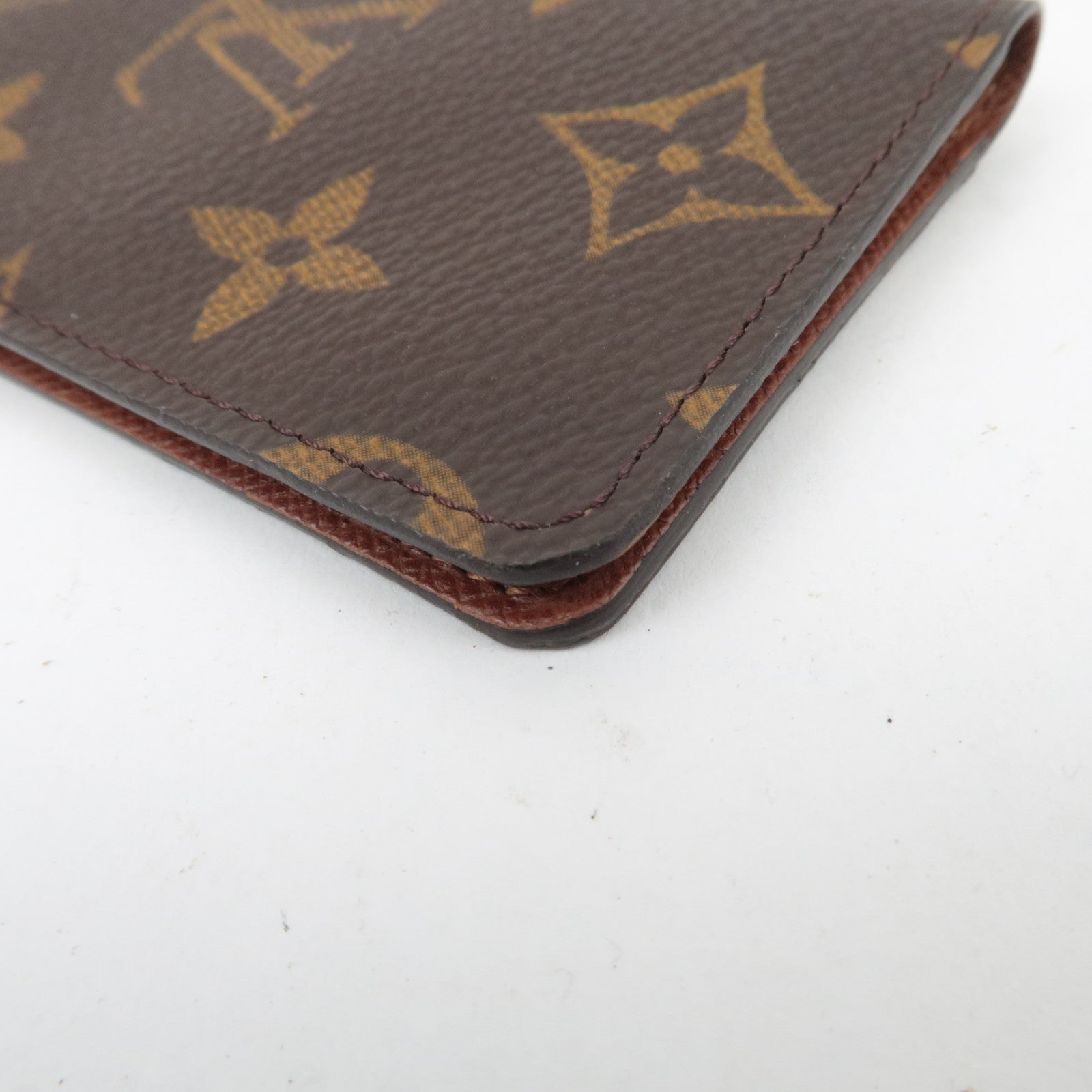 Louis Vuitton Monogram Pochette Carte Visite Card Case M56362