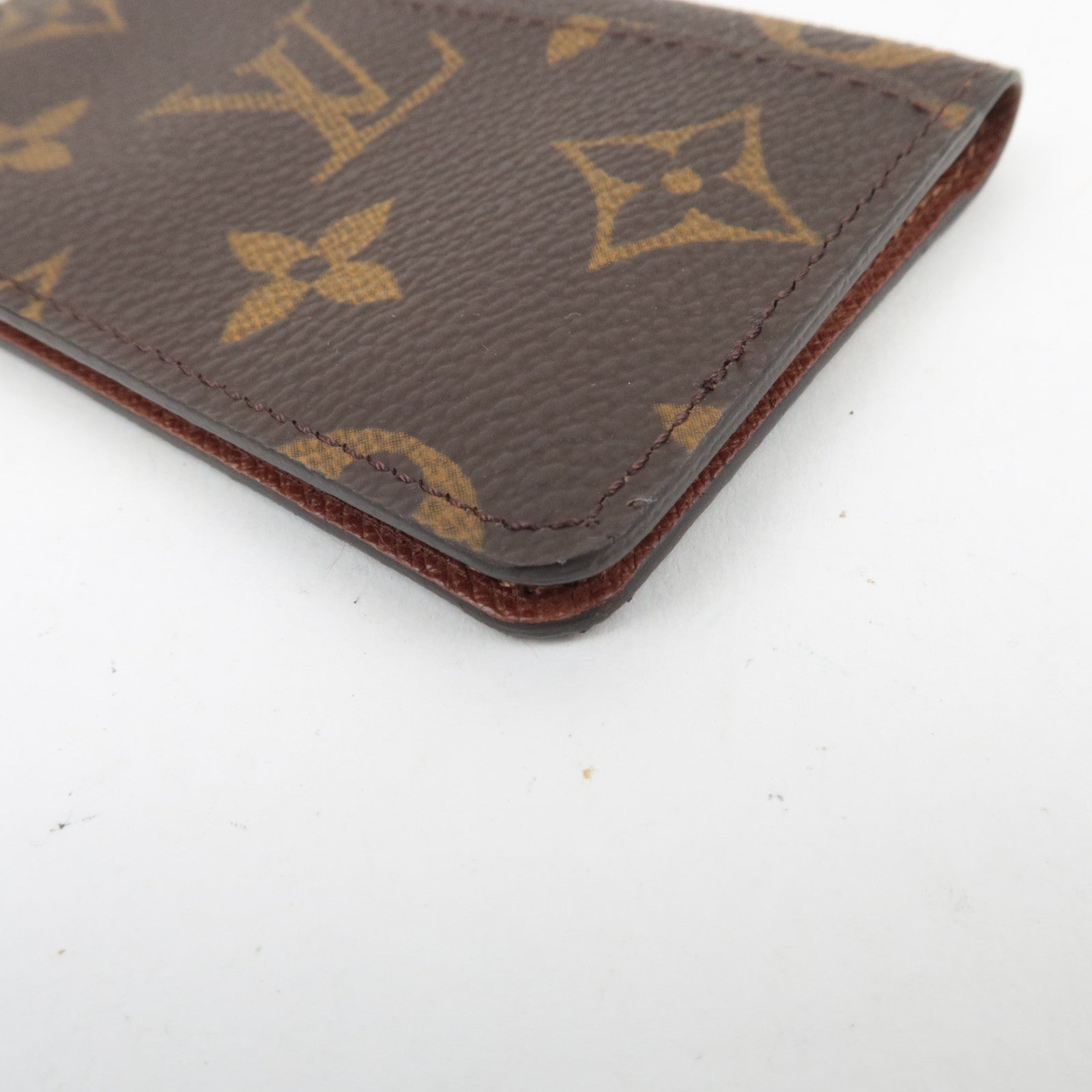 Louis Vuitton Monogram Pochette Carte Visite Card Case M56362