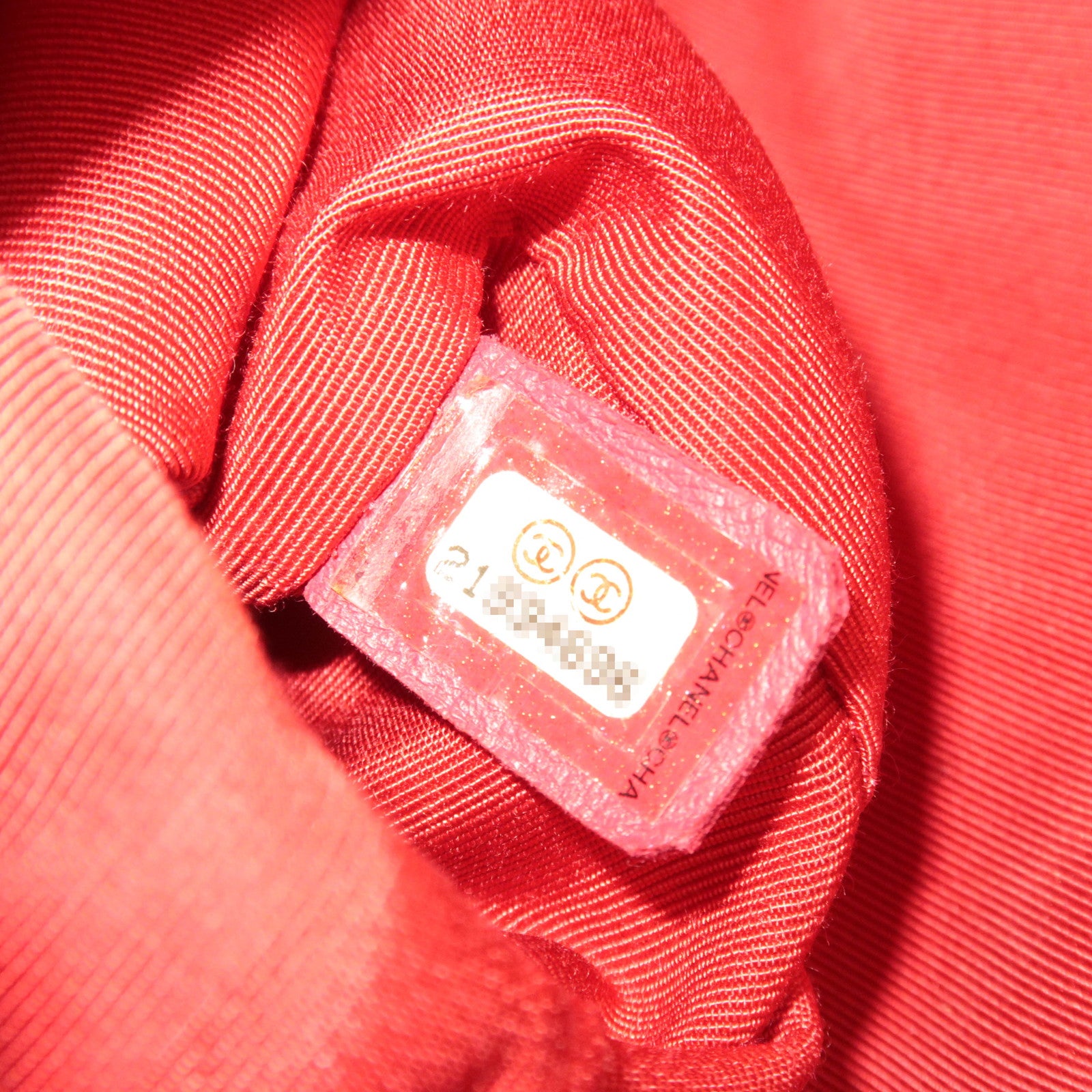 CHANEL Matelasse Lambskin Chain Backpack Pink