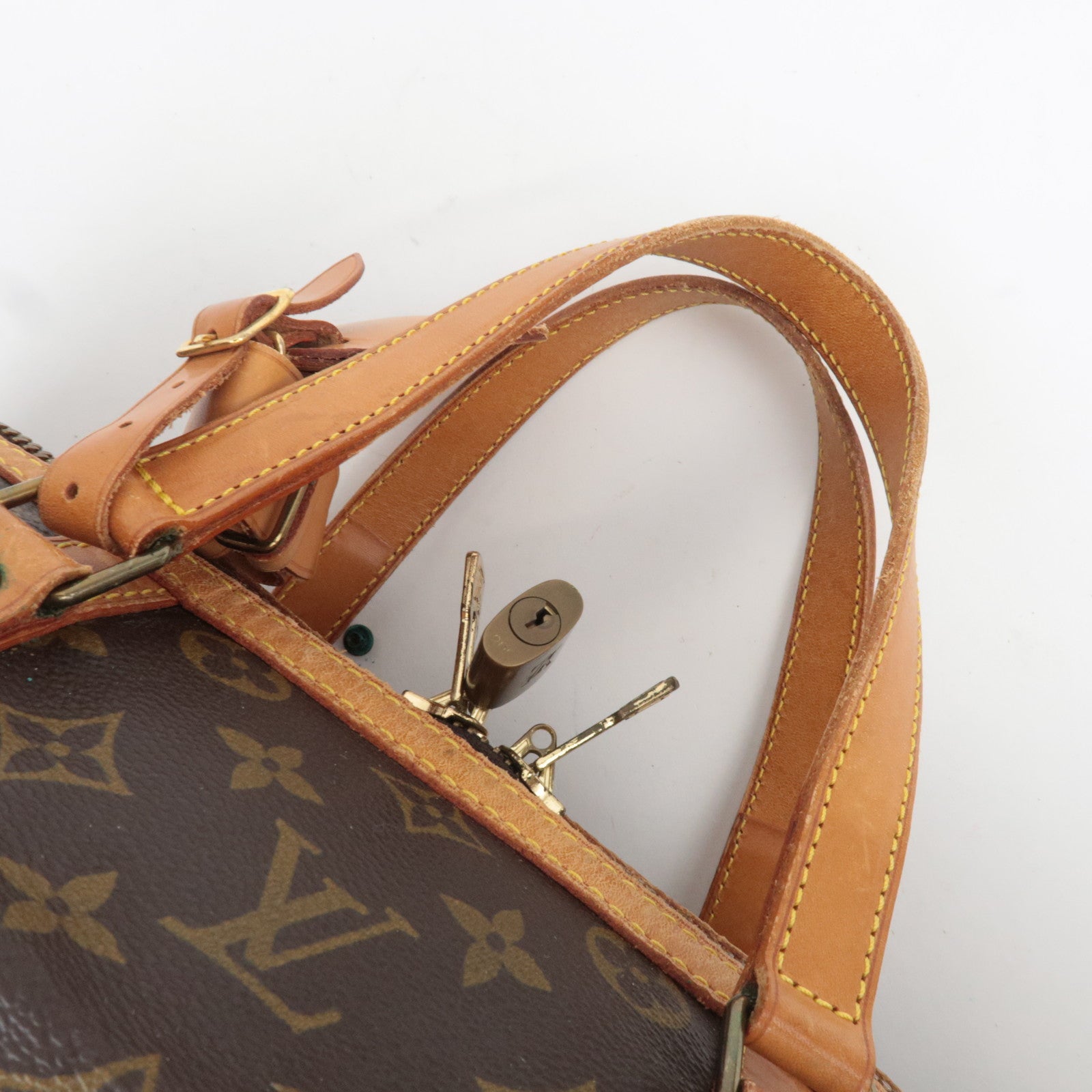 Louis Vuitton Monogram Sac Souple 35 Boston Bag M41626