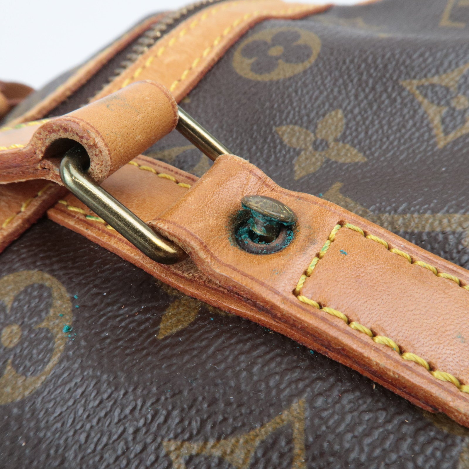 Louis Vuitton Monogram Sac Souple 35 Boston Bag M41626