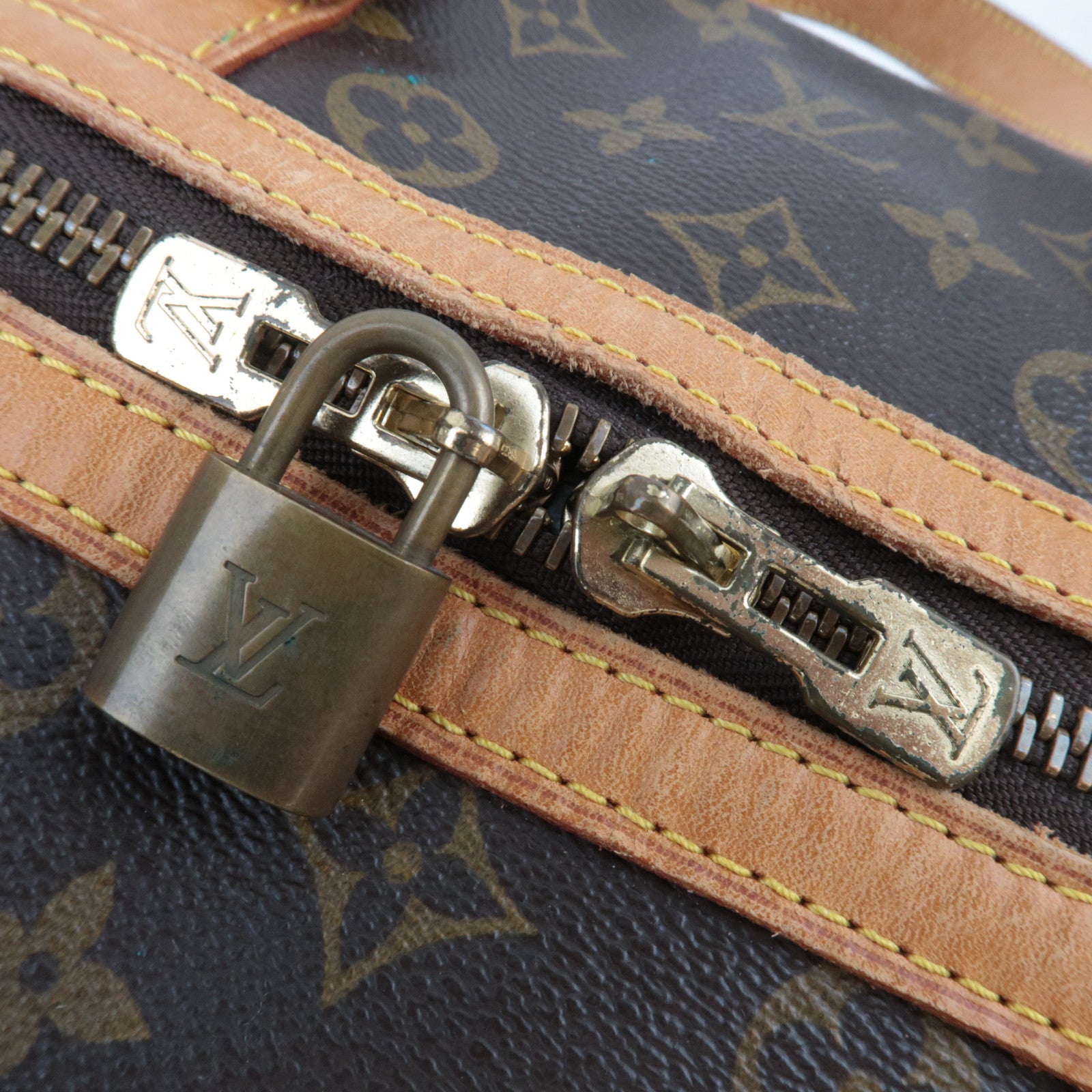 Louis Vuitton Monogram Sac Souple 35 Boston Bag M41626