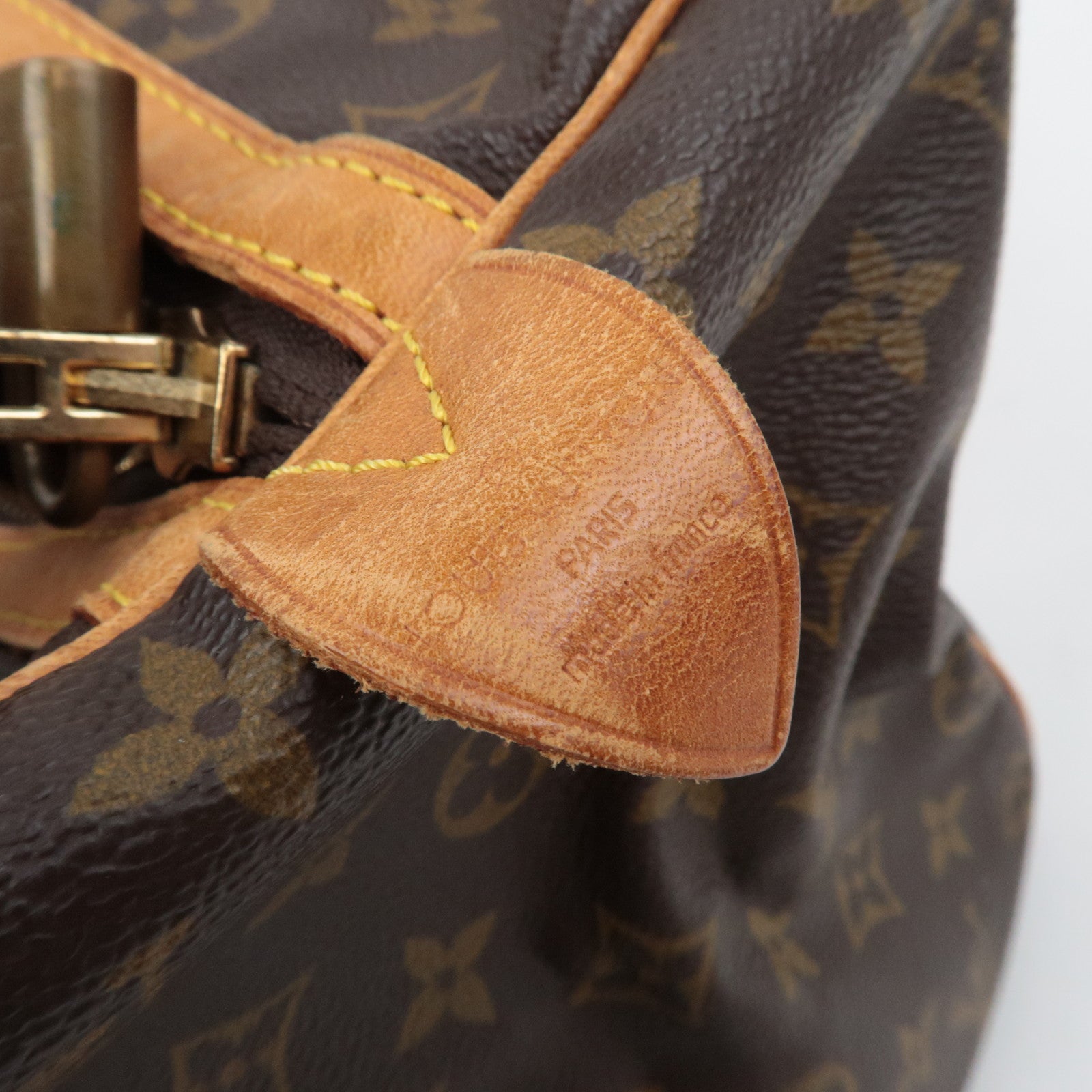 Louis Vuitton Monogram Sac Souple 35 Boston Bag M41626