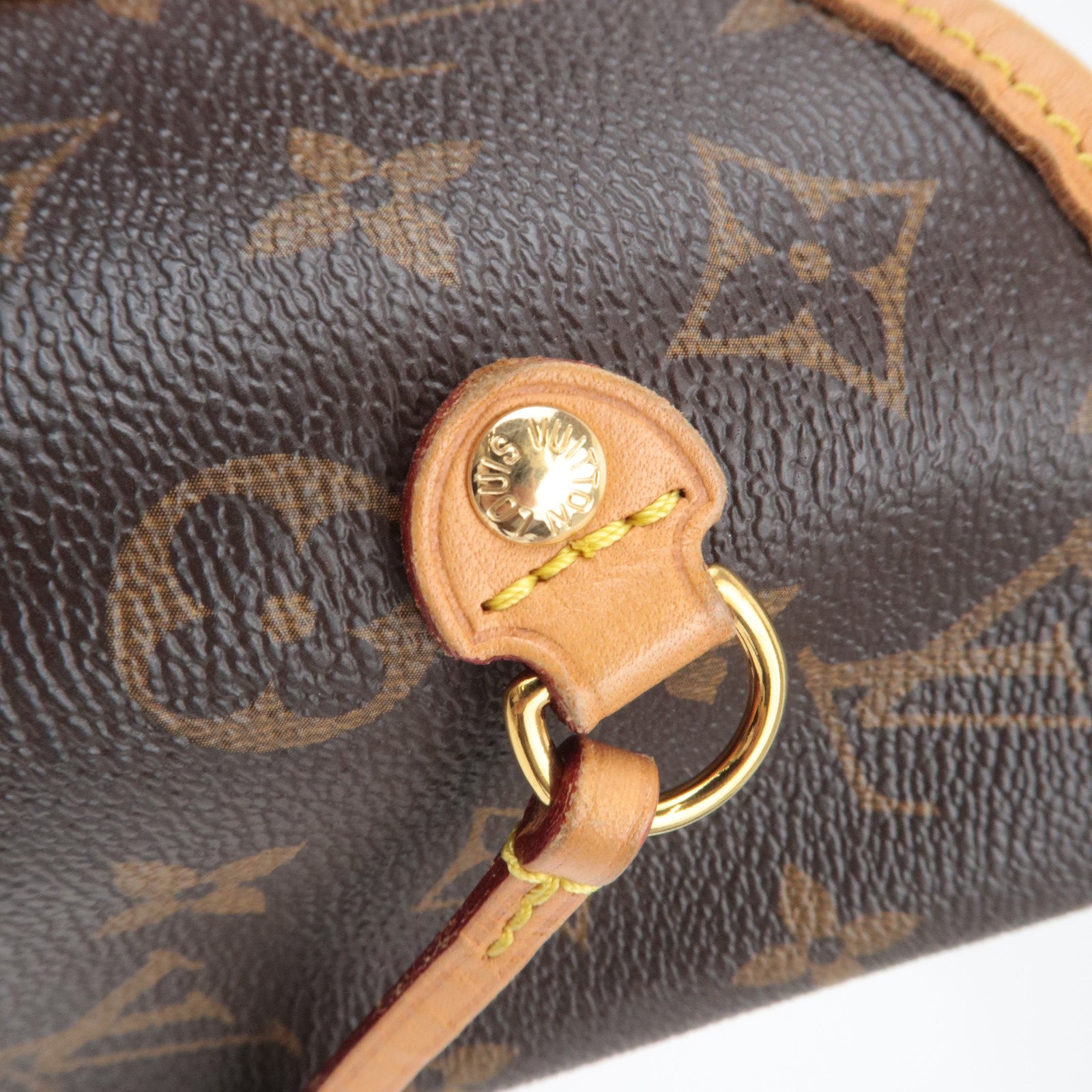 Louis Vuitton Monogram Neverfull MM Tote Bag Cerise M41177