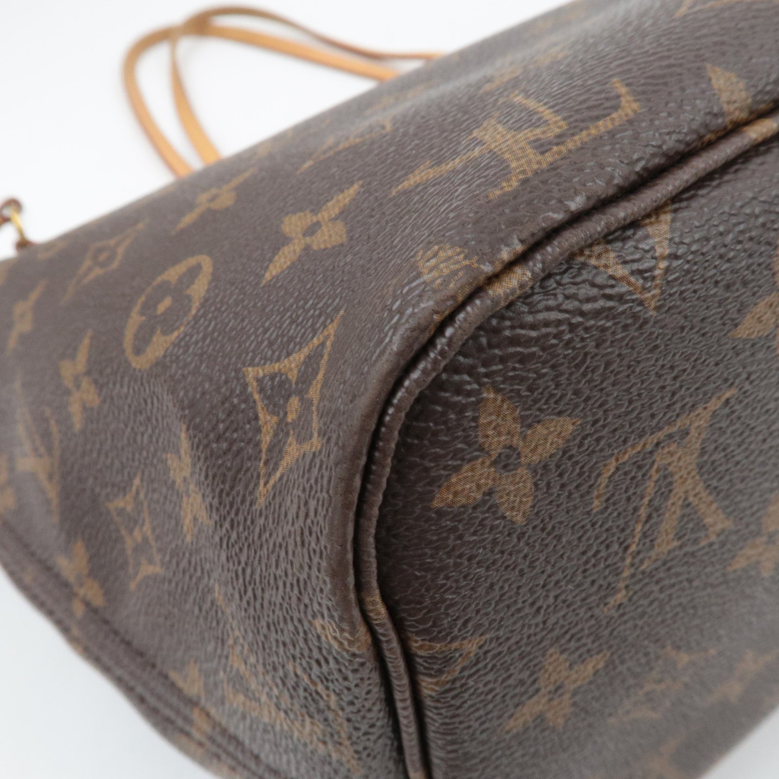 Louis Vuitton Monogram Neverfull MM Tote Bag Cerise M41177