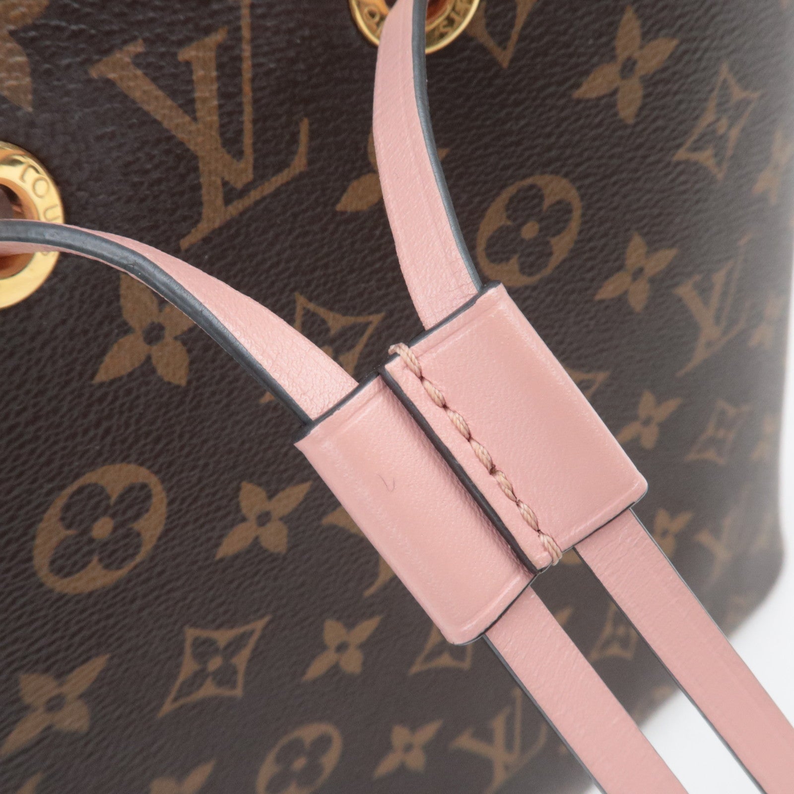 Louis Vuitton Monogram Neo Noe Shoulder Bag Rose Poodle M44022 RFID
