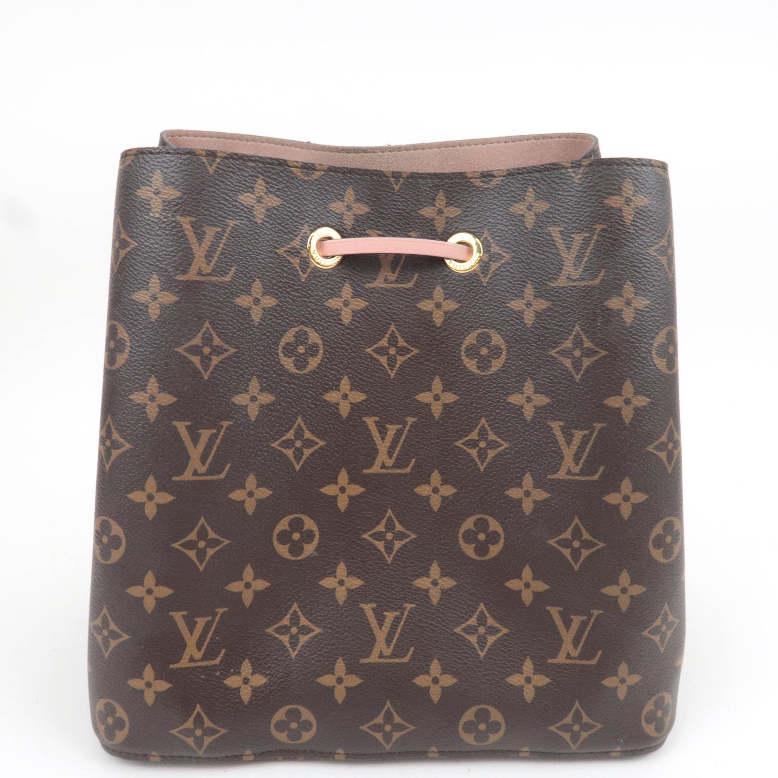 Louis Vuitton Monogram Neo Noe Shoulder Bag Rose Poodle M44022 RFID