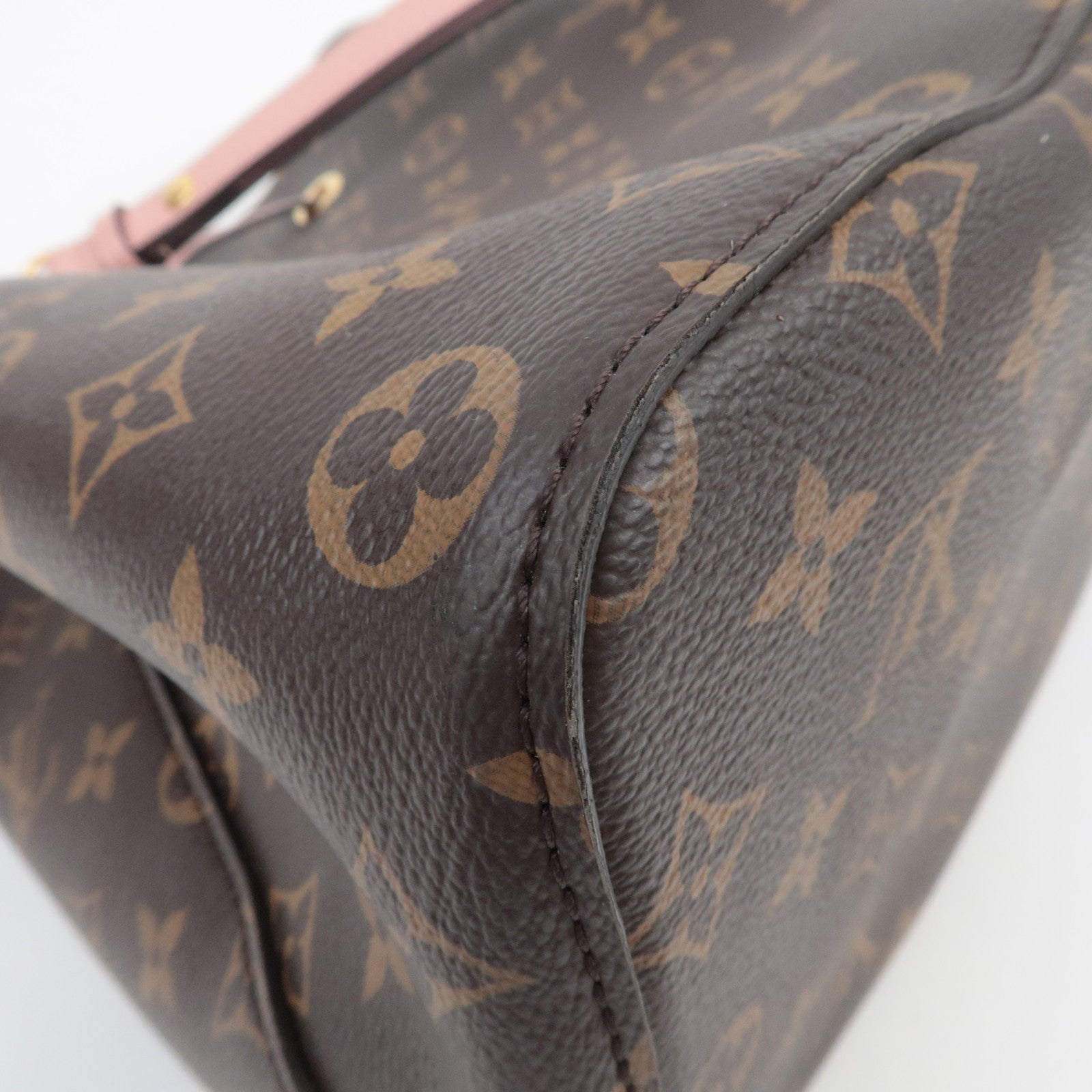 Louis Vuitton Monogram Neo Noe Shoulder Bag Rose Poodle M44022 RFID