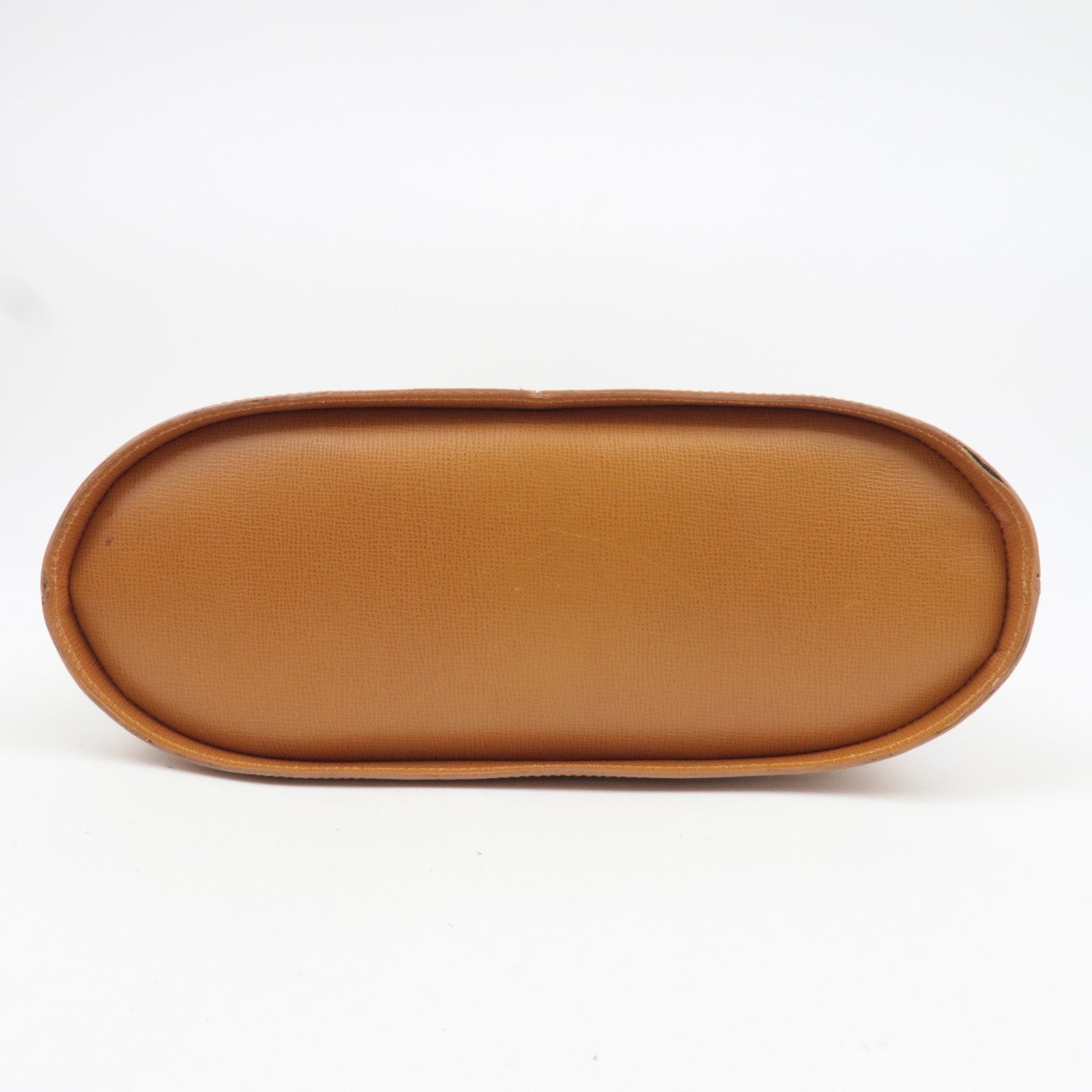 Christian Dior Oval Logo Leather Shoulder Bag