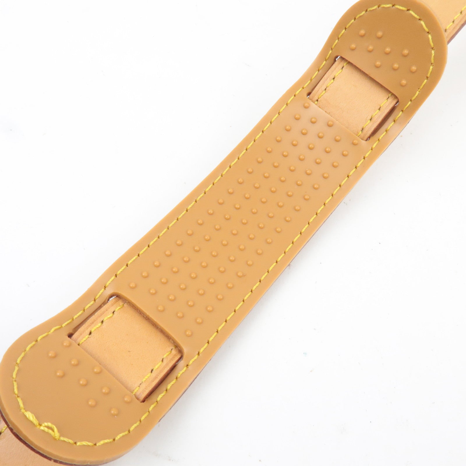 Louis Vuitton Leather Shoulder Strap For Keepall Bag Beige