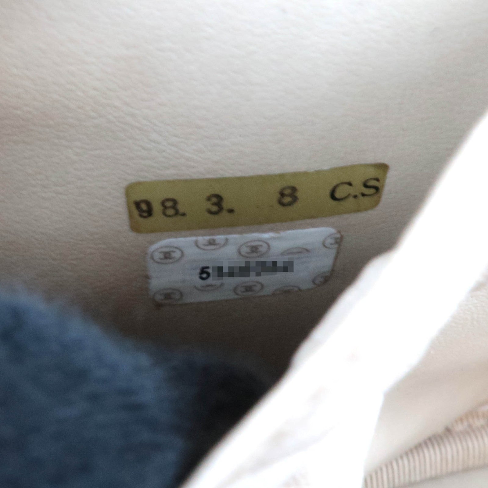 CHANEL Coco Mark Caviarskin Vanity Bag Orange A01998