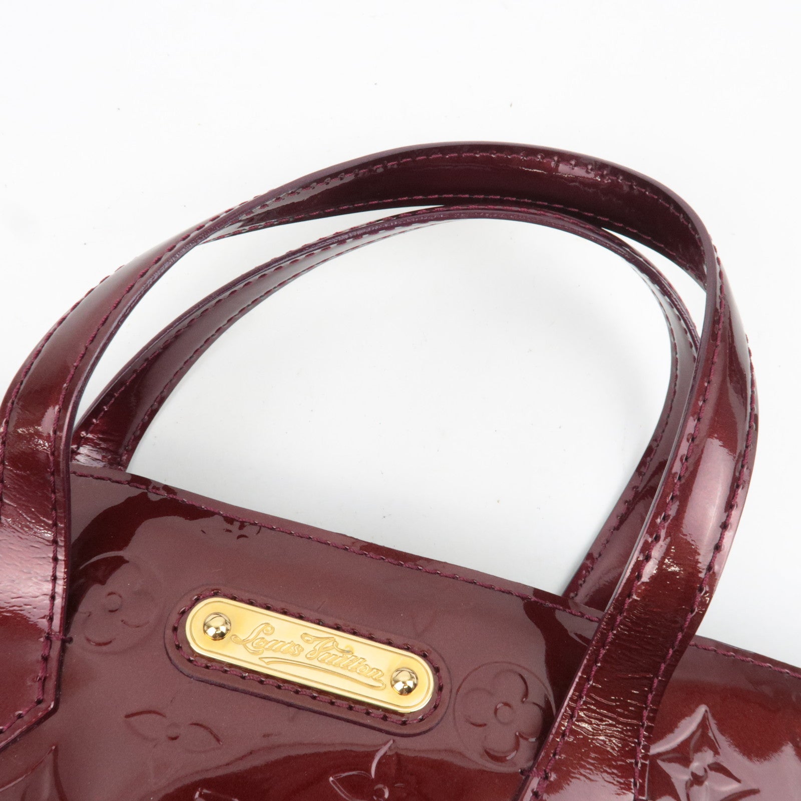 Louis Vuitton Monogram Vernis Wilshire PM Rouge Fauviste M91644