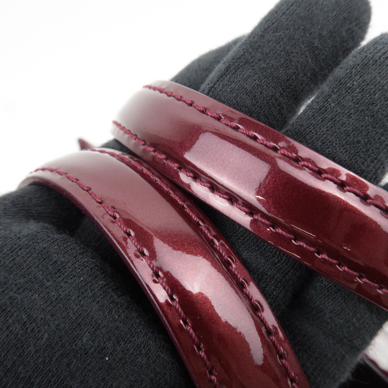 Louis Vuitton Monogram Vernis Wilshire PM Rouge Fauviste M91644