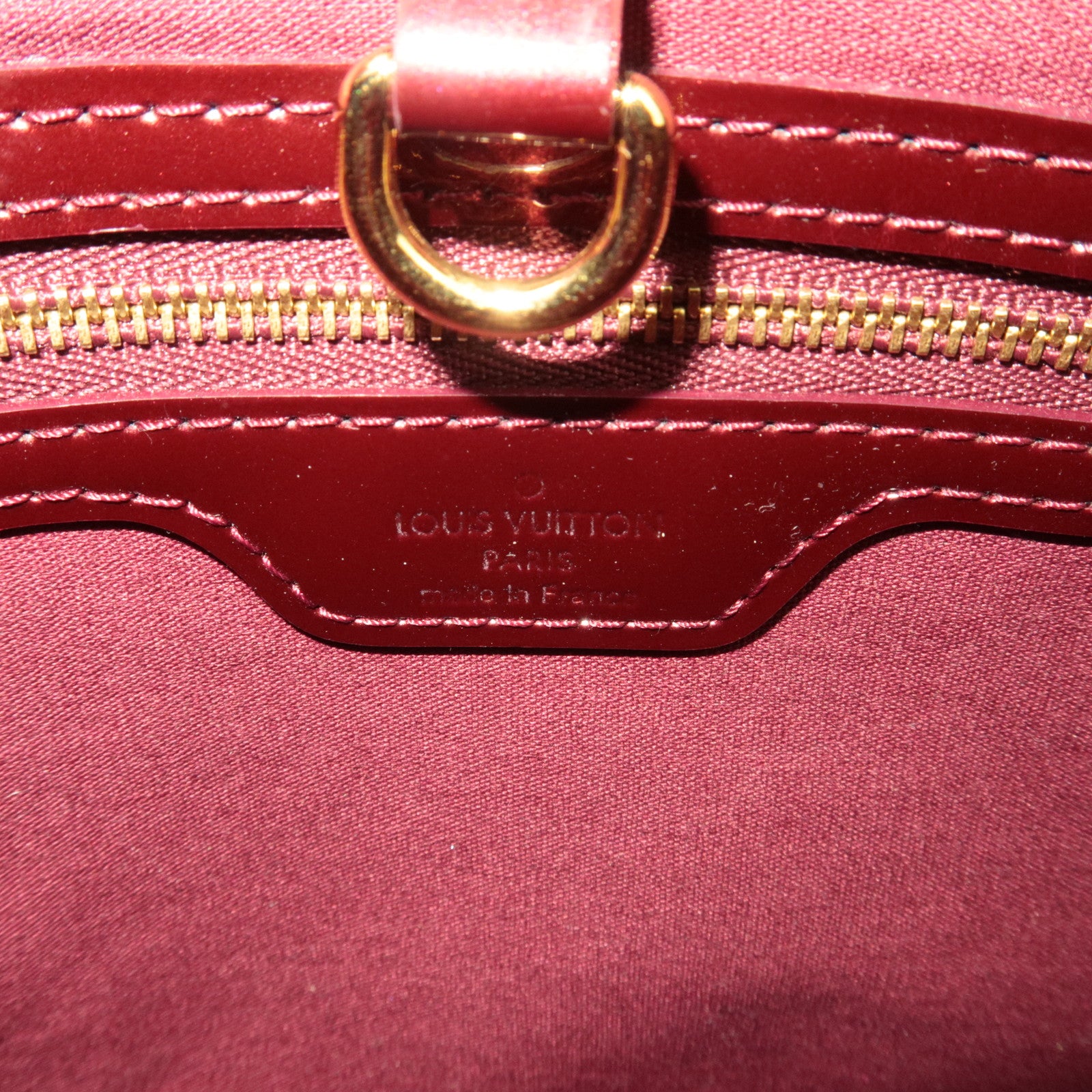 Louis Vuitton Monogram Vernis Wilshire PM Rouge Fauviste M91644