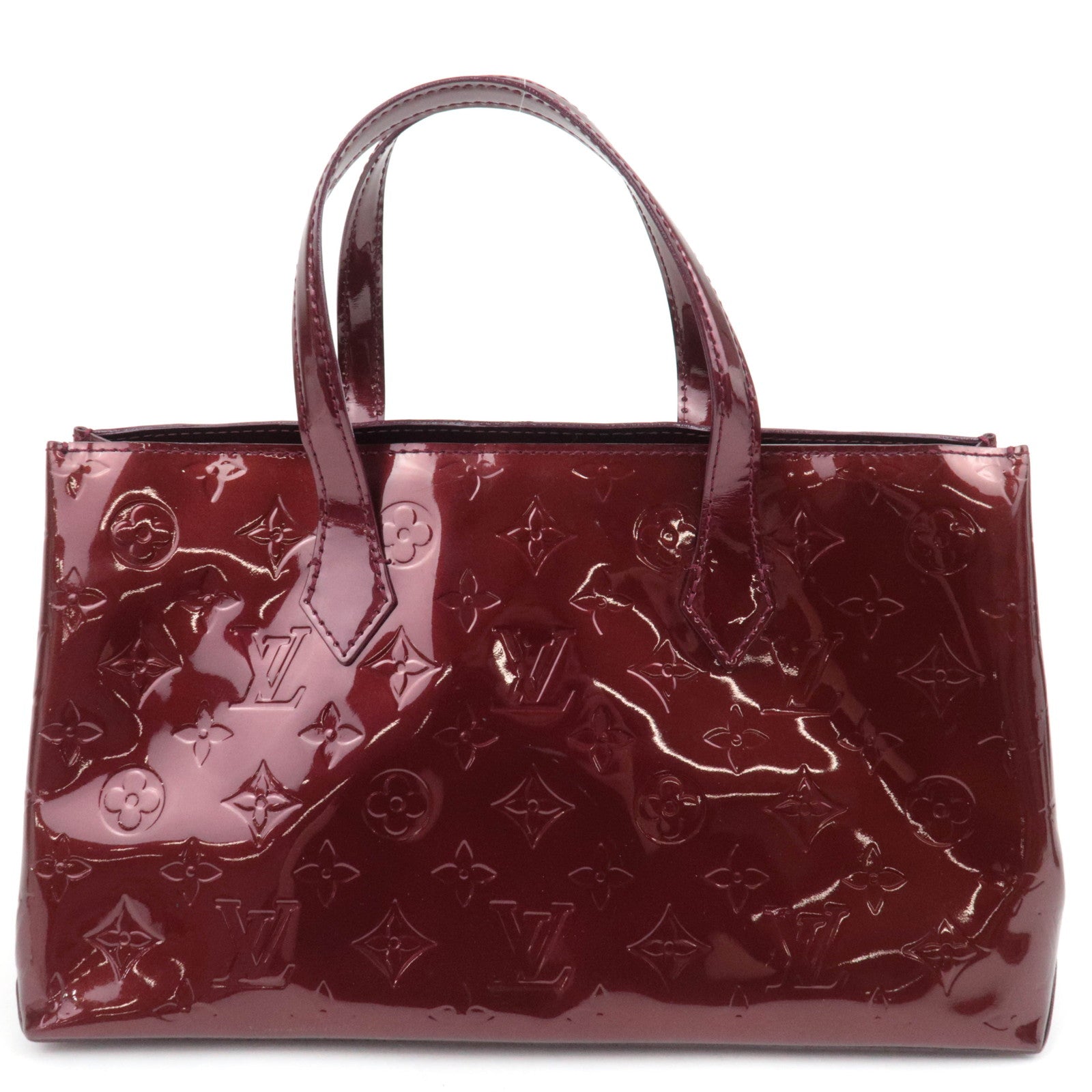 Louis Vuitton Monogram Vernis Wilshire PM Rouge Fauviste M91644