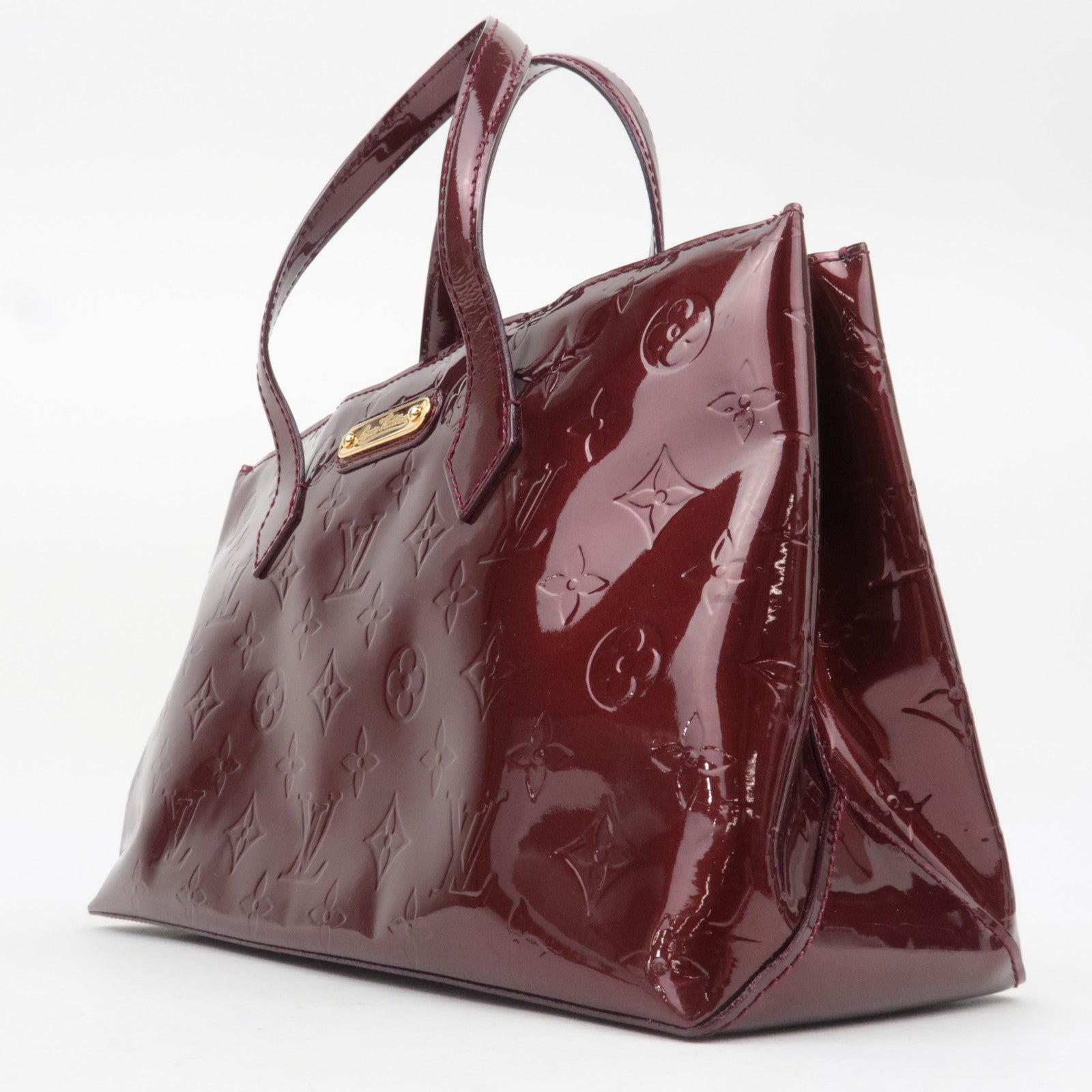 Louis Vuitton Monogram Vernis Wilshire PM Rouge Fauviste M91644