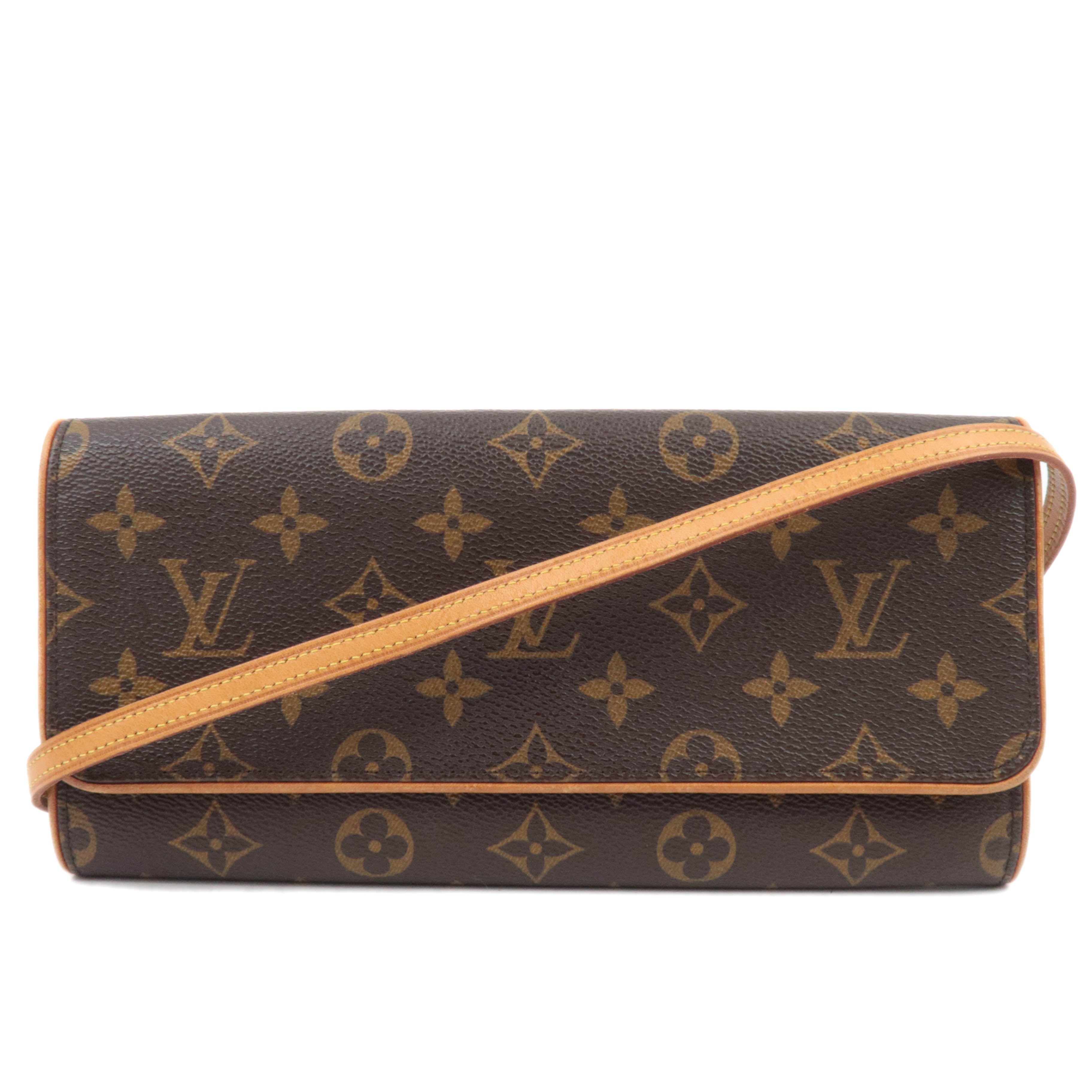 Louis Vuitton Monogram Pochette Twin GM Shoulder Bag M5185288055