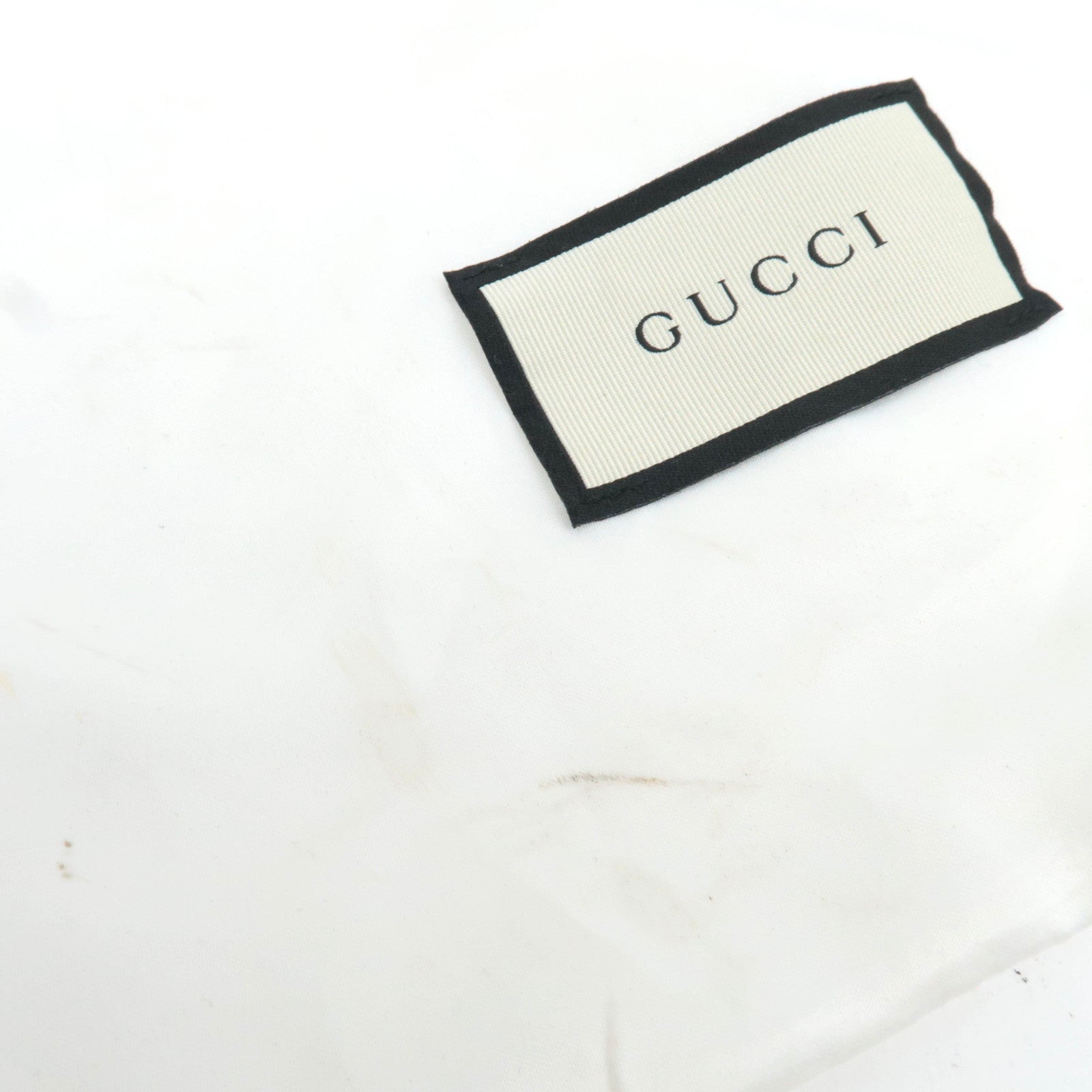 GUCCI Micro Guccissima Leather Belt 80/32 Black 449716