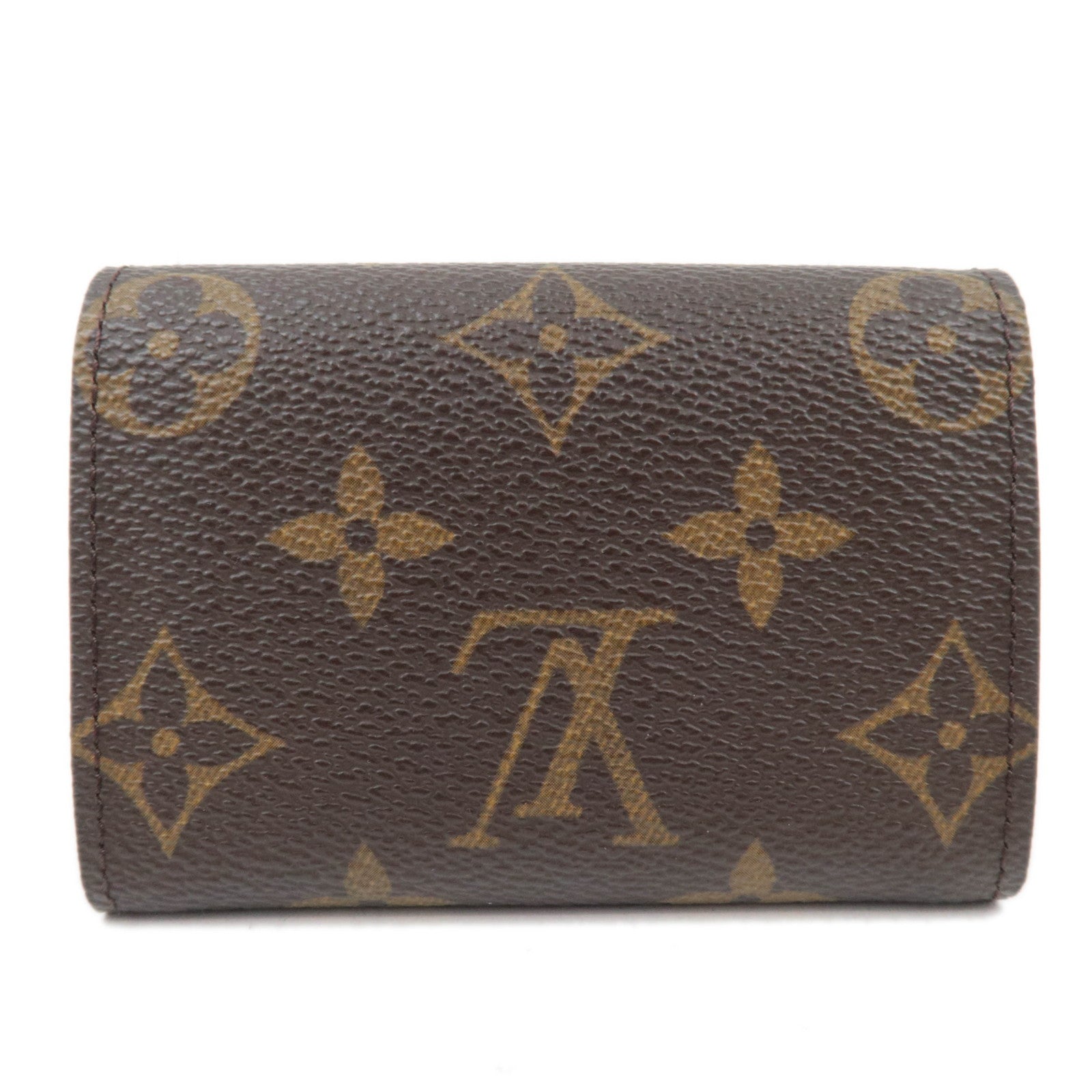 Louis Vuitton Monogram Porte Monnaie Plat Coin Purse M61930