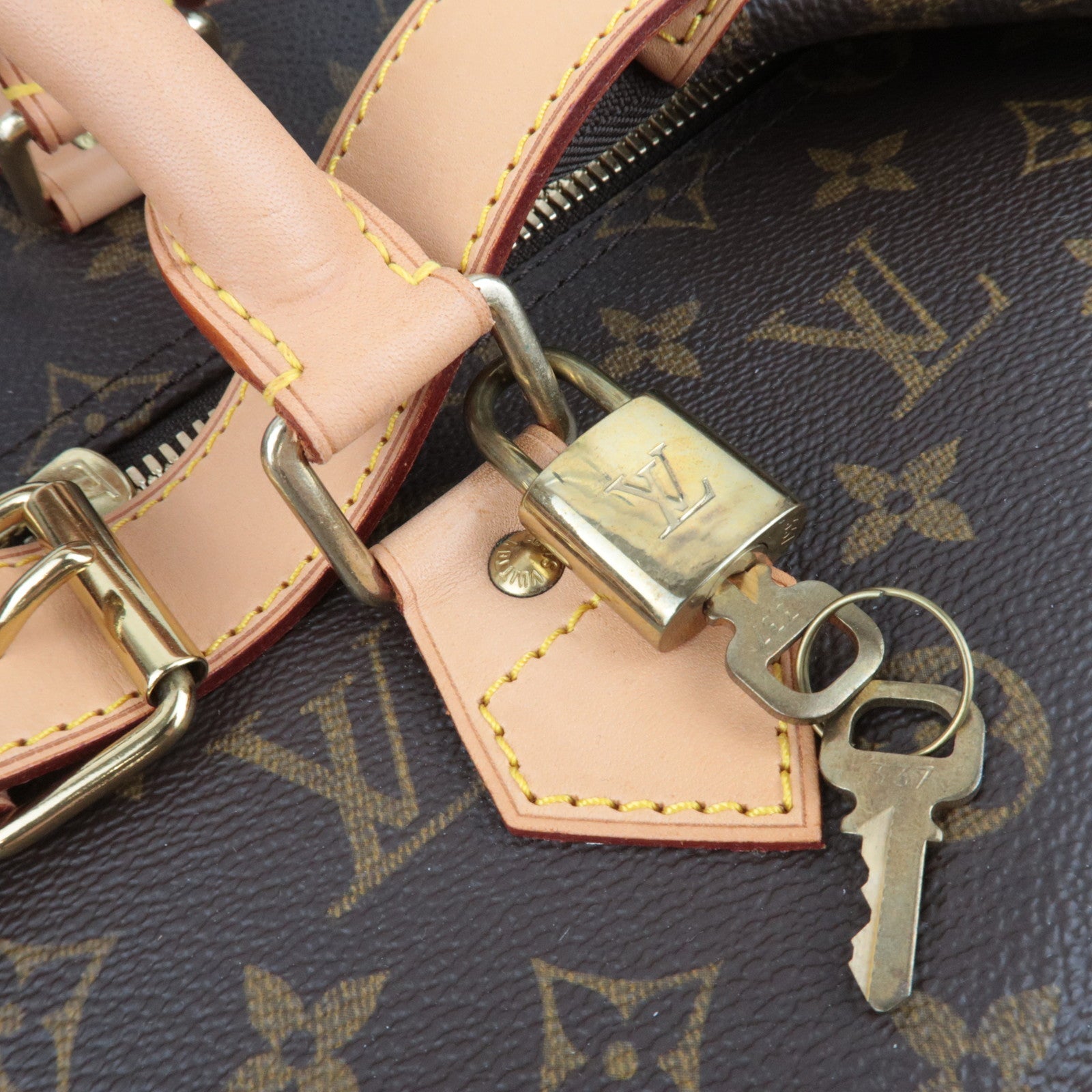 Louis Vuitton Monogram Cruiser Bag 45 Travel Bag M41138