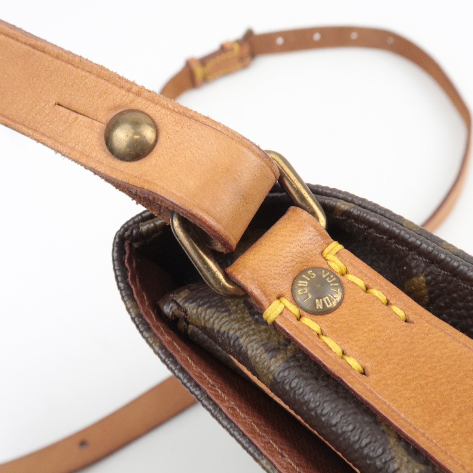 Louis Vuitton Monogram Mini Cartouchiere Shoulder Bag M51254