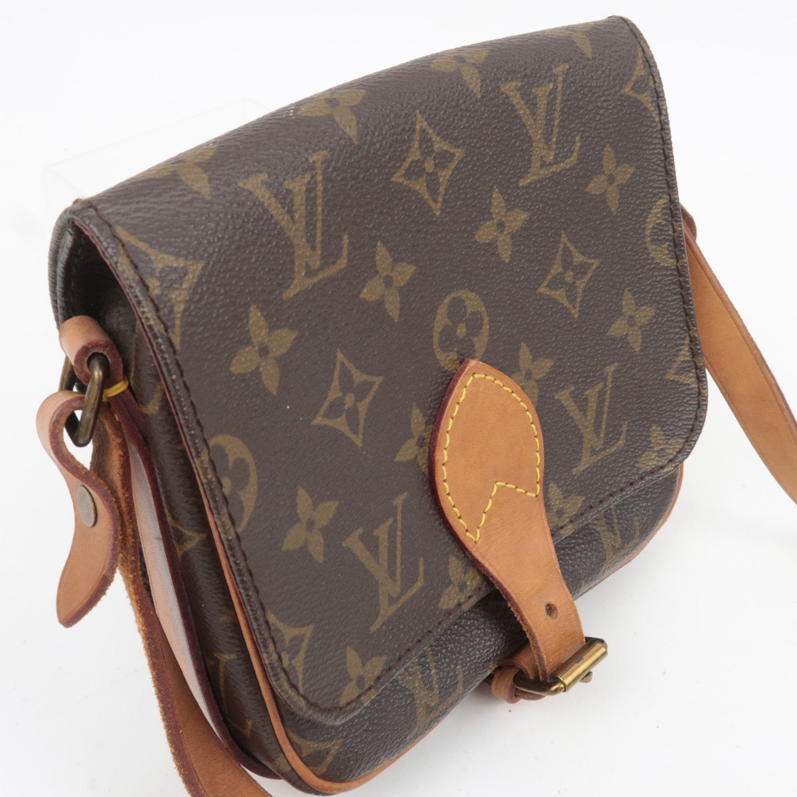 Louis Vuitton Monogram Mini Cartouchiere Shoulder Bag M51254