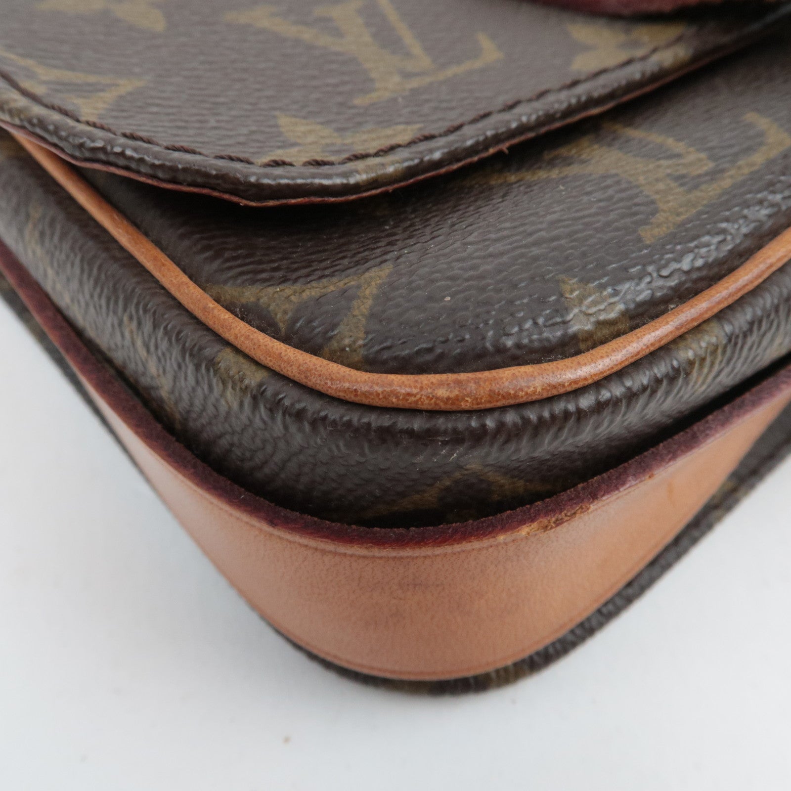 Louis Vuitton Monogram Mini Cartouchiere Shoulder Bag M51254