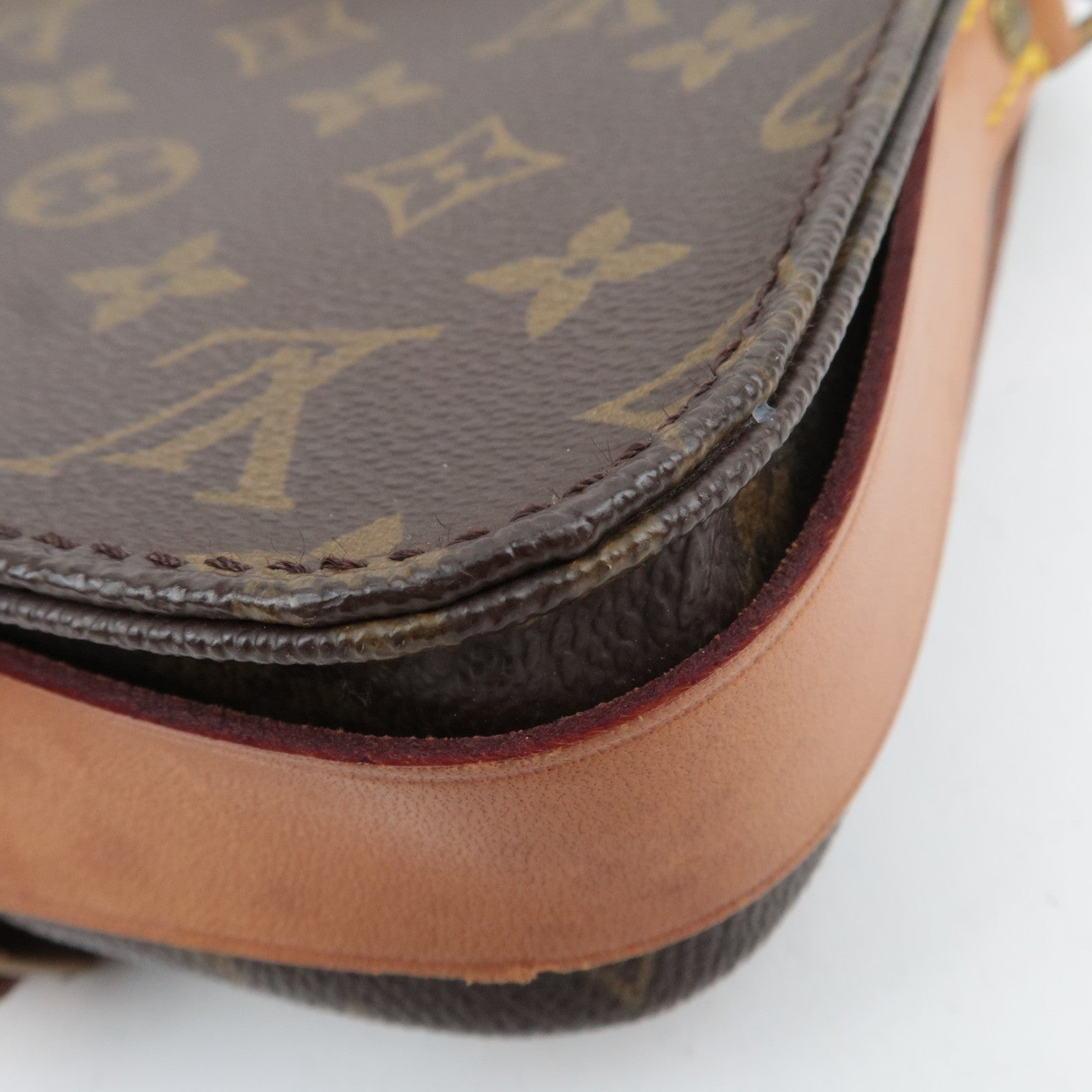 Louis Vuitton Monogram Mini Cartouchiere Shoulder Bag M51254