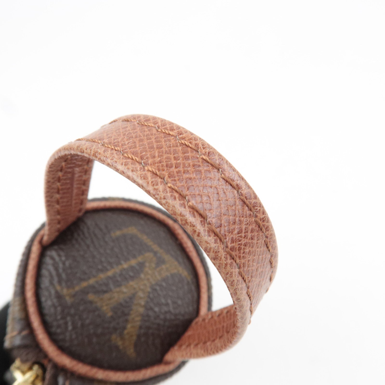 Louis Vuitton Monogram Etui 3 Ball de Golf Ball Case Mini Pouch M5824