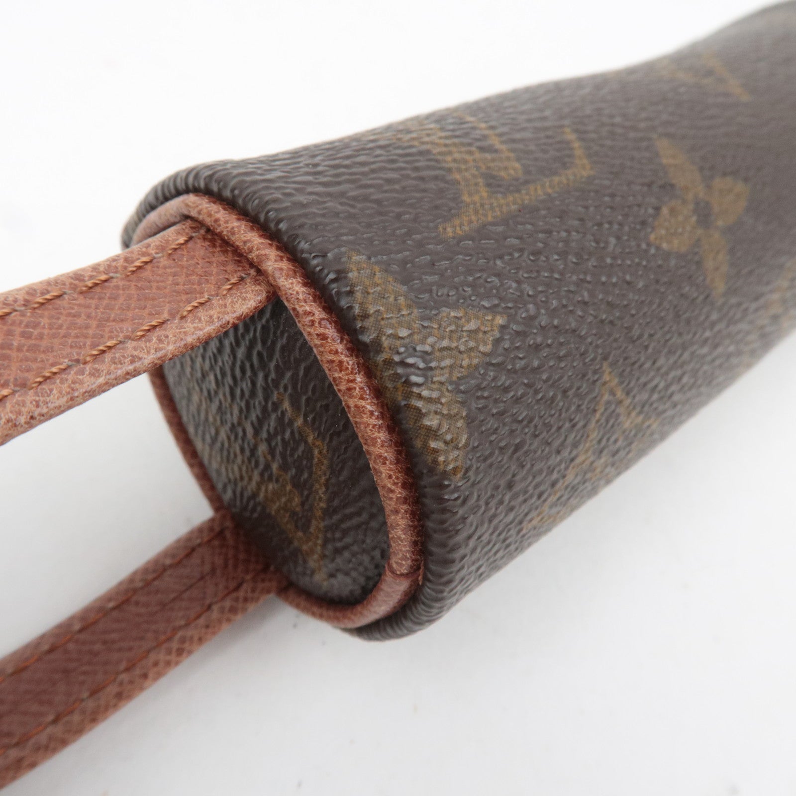 Louis Vuitton Monogram Etui 3 Ball de Golf Ball Case Mini Pouch M5824
