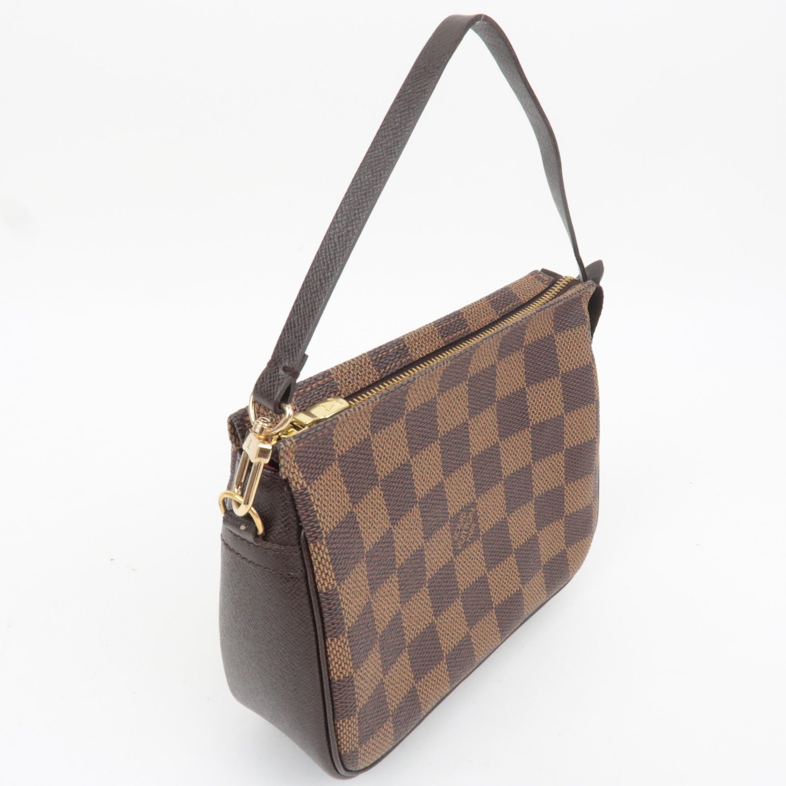 Louis Vuitton Damier Trousse Makeup Mini Handbag N51982