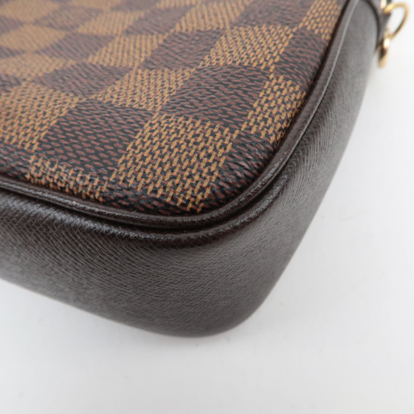 Louis Vuitton Damier Trousse Makeup Mini Handbag N51982