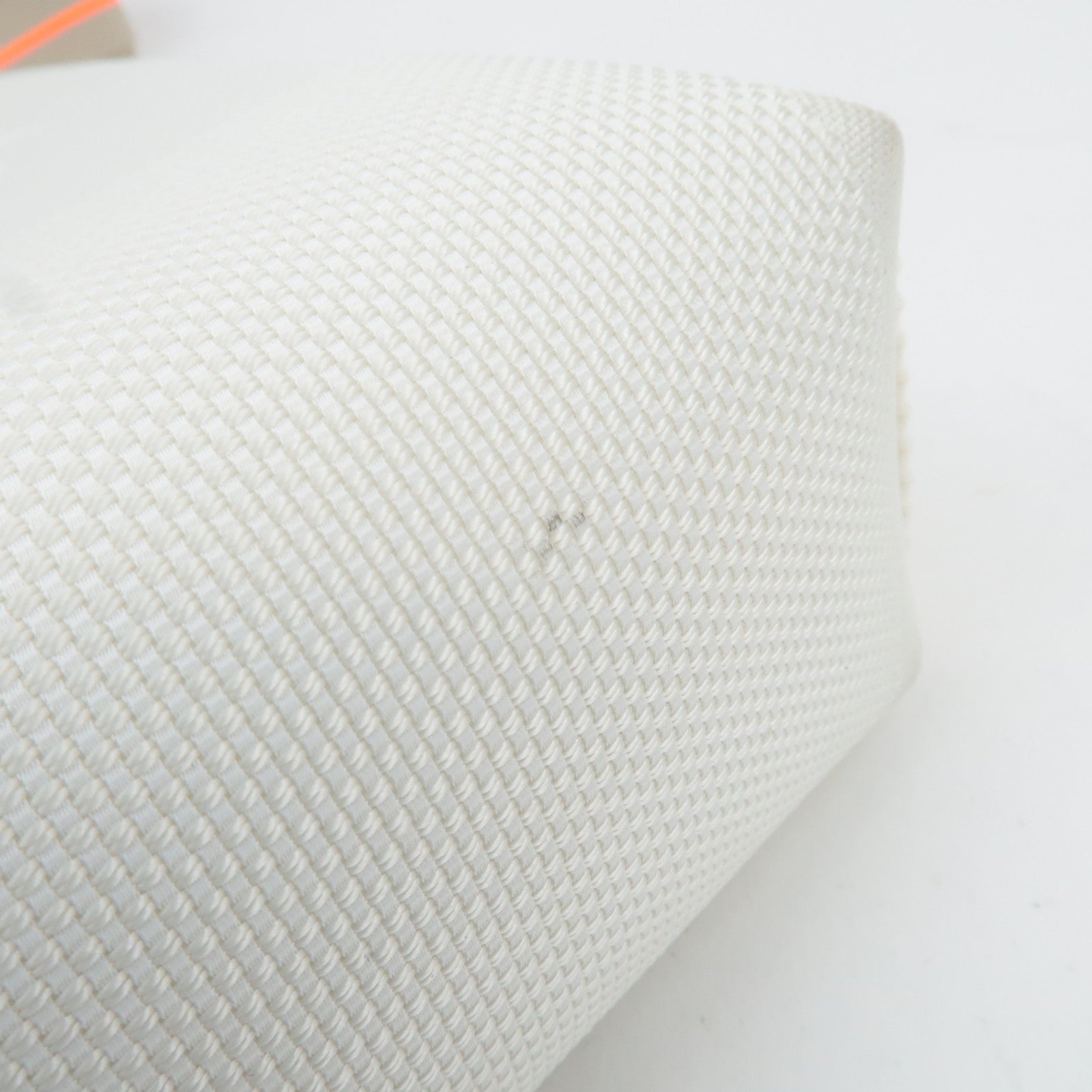 Louis Vuitton Damier Geant LV Cup Weatherly Nylon Shoulder Bag White M80637