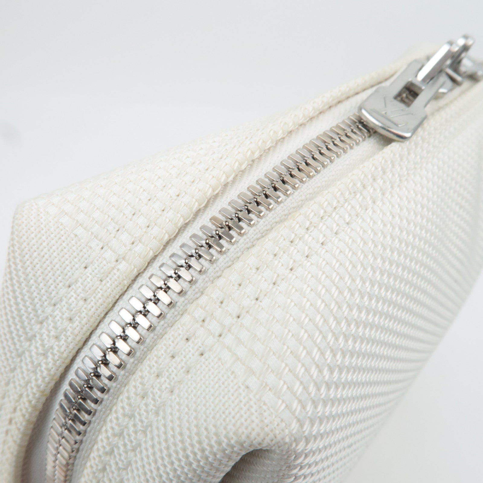 Louis Vuitton Damier Geant LV Cup Weatherly Nylon Shoulder Bag White M80637