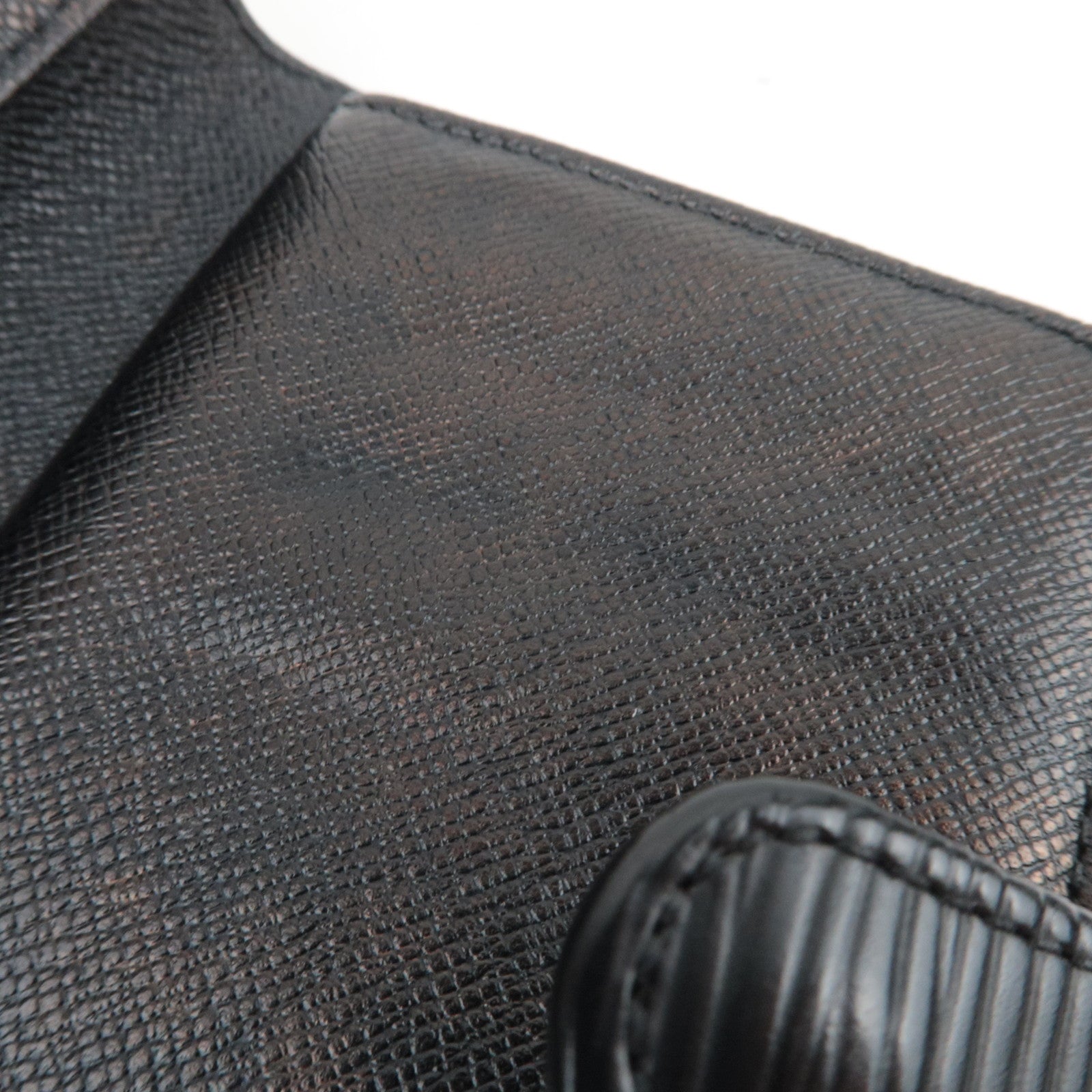 Louis Vuitton Epi Portefeuille Viennois Wallet Noir M63242