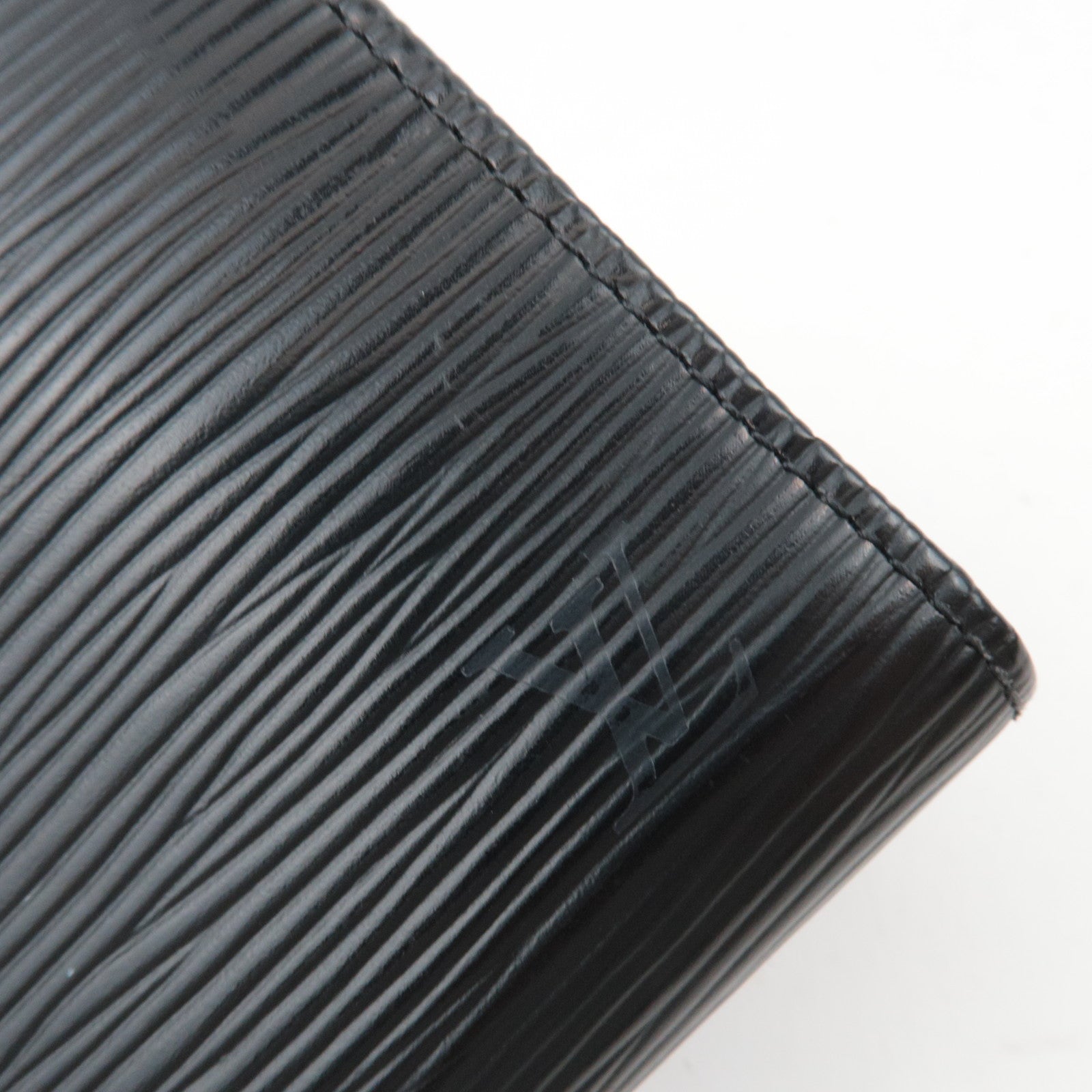 Louis Vuitton Epi Portefeuille Viennois Wallet Noir M63242