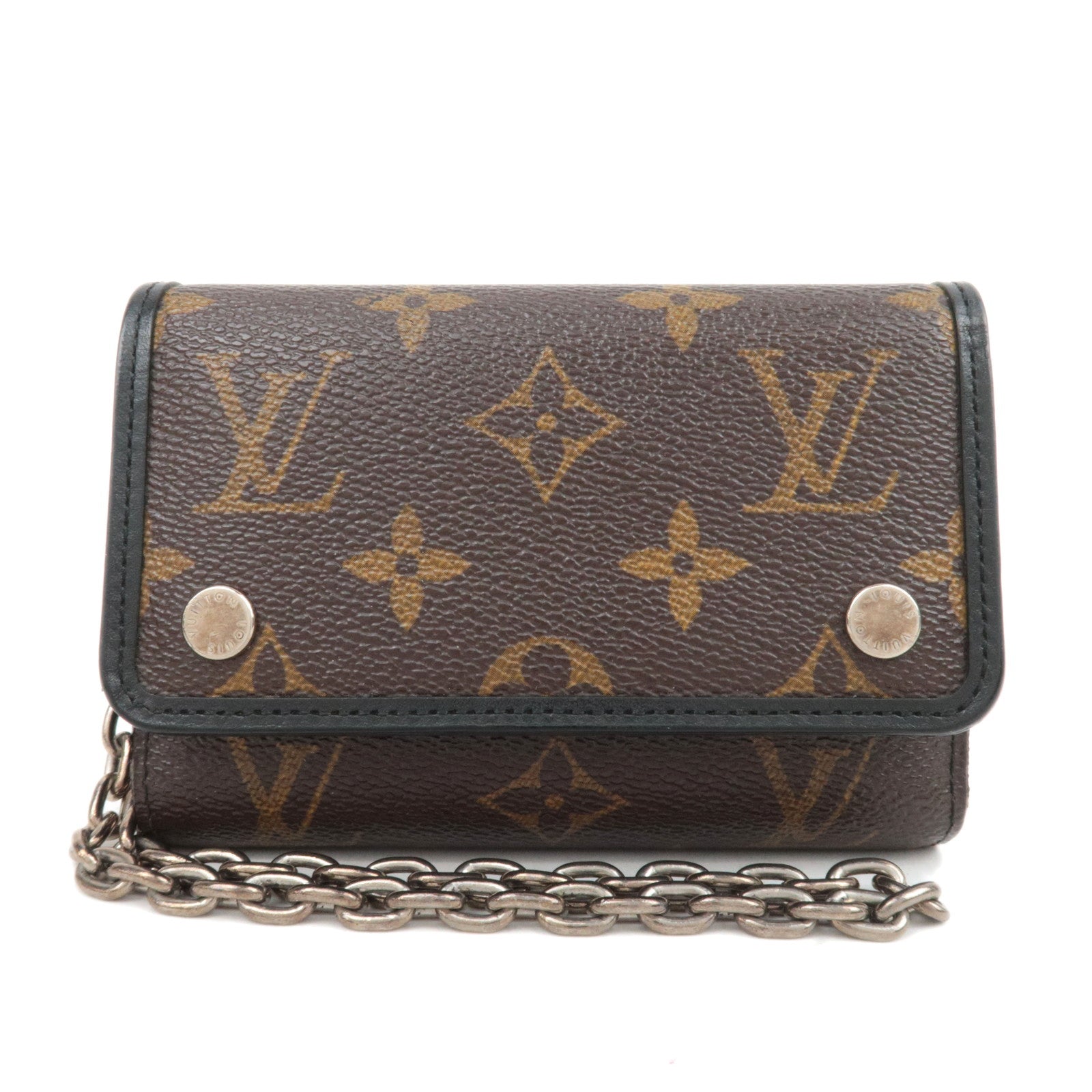 Louis Vuitton Monogram Macassar Portefeuille Compact Wallet M6016788163