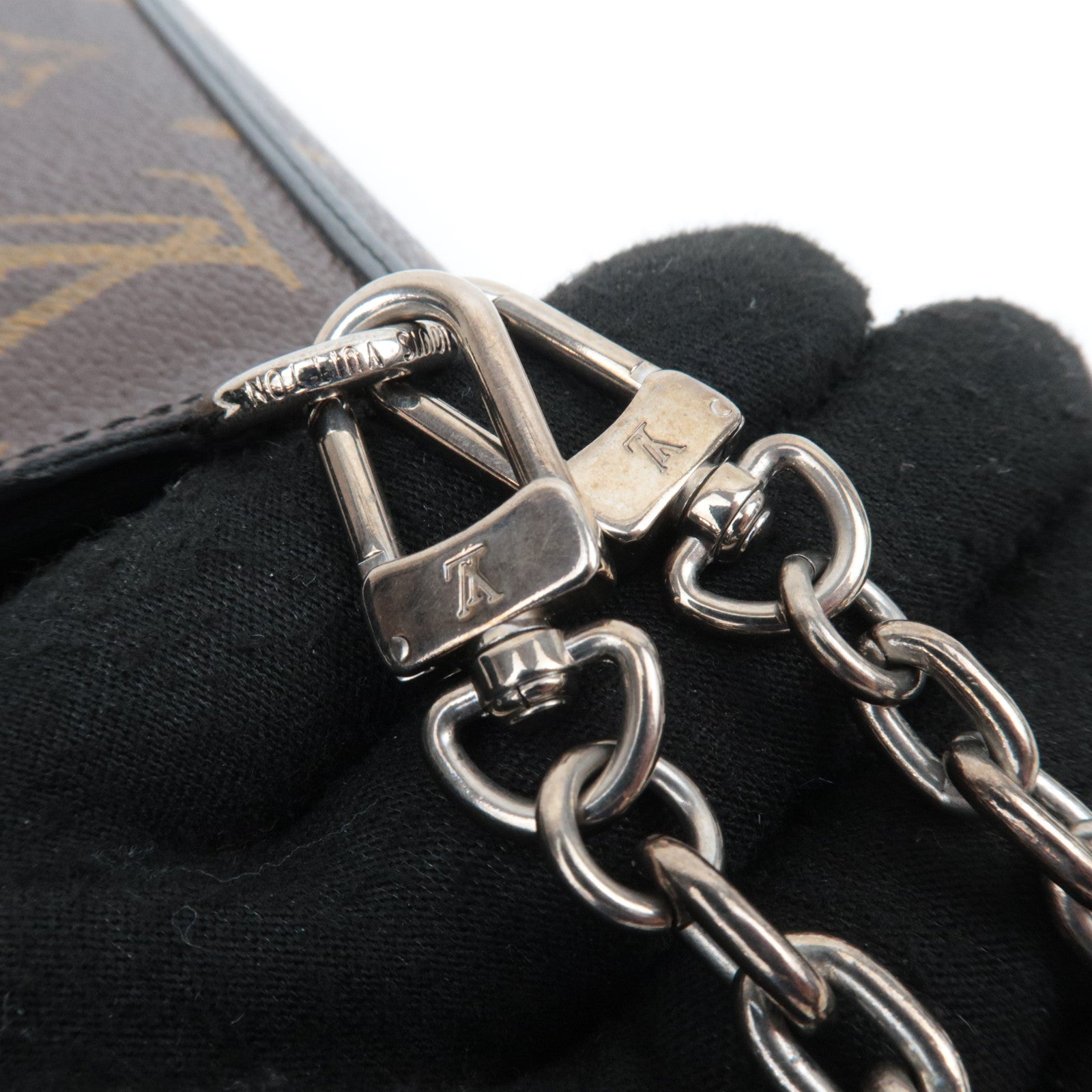 Louis Vuitton Monogram Macassar Portefeuille Compact Wallet M60167