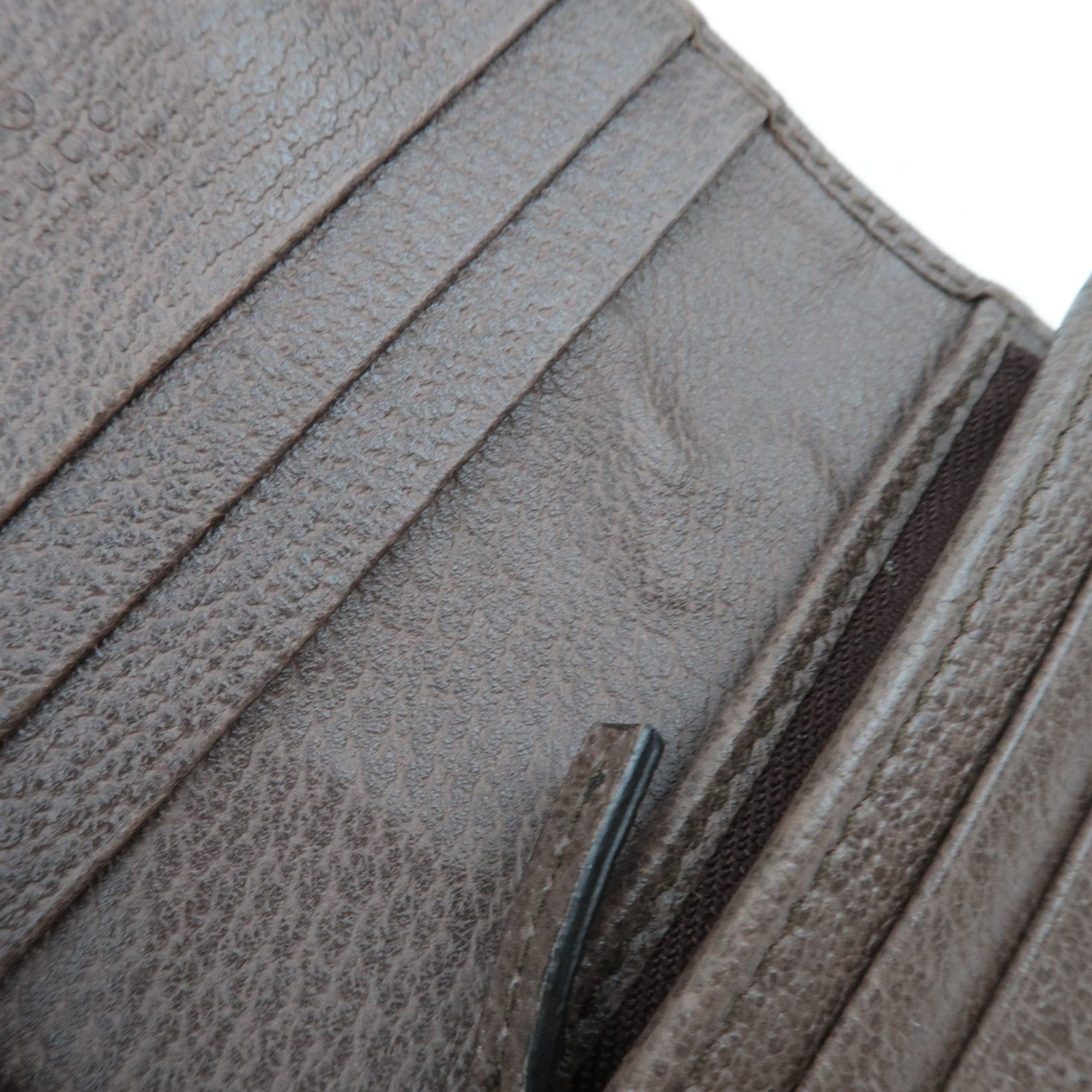 GUCCI Ophidia Sherry GG Supreme Wallet Beige 523155