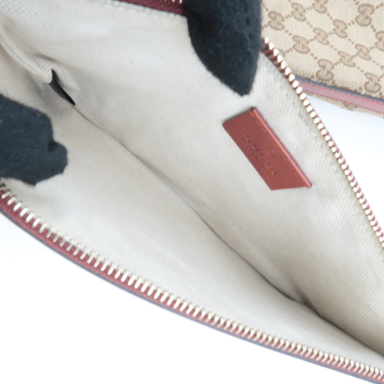 GUCCI GG Canvas Tote Bag Beige Brown 247209