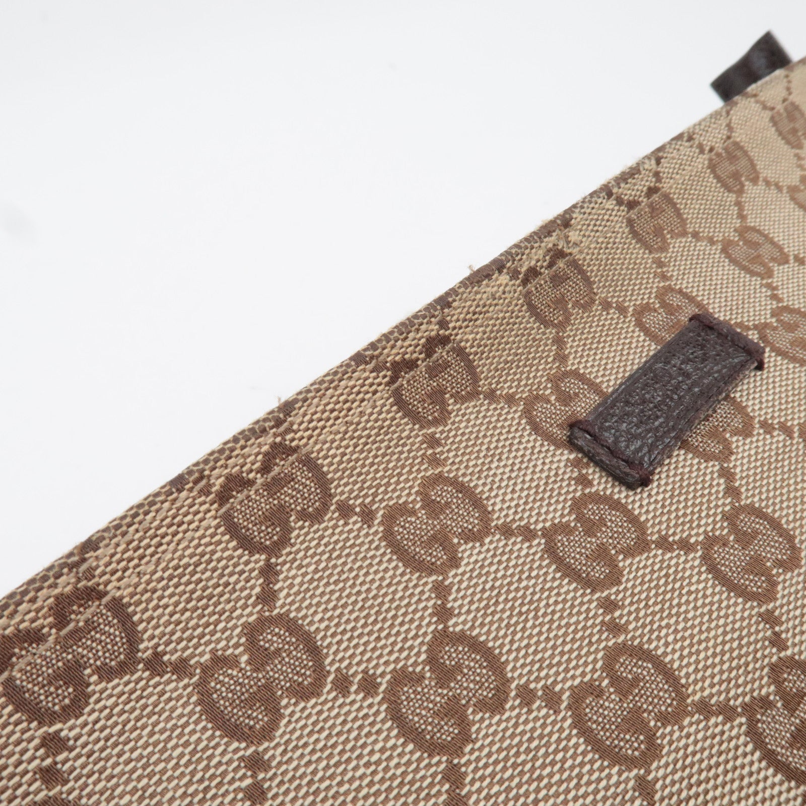 GUCCI GG Canvas Sherry Shoulder Bag 189749
