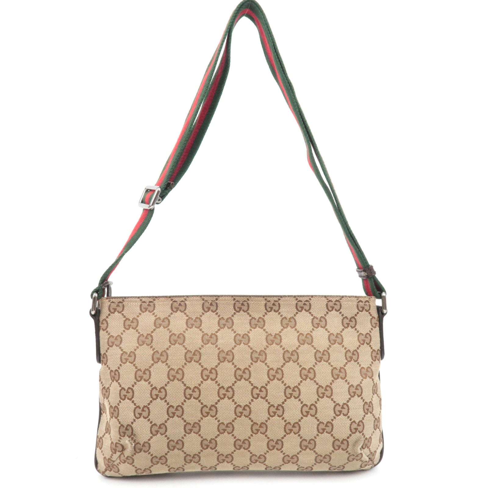 GUCCI GG Canvas Sherry Shoulder Bag 189749