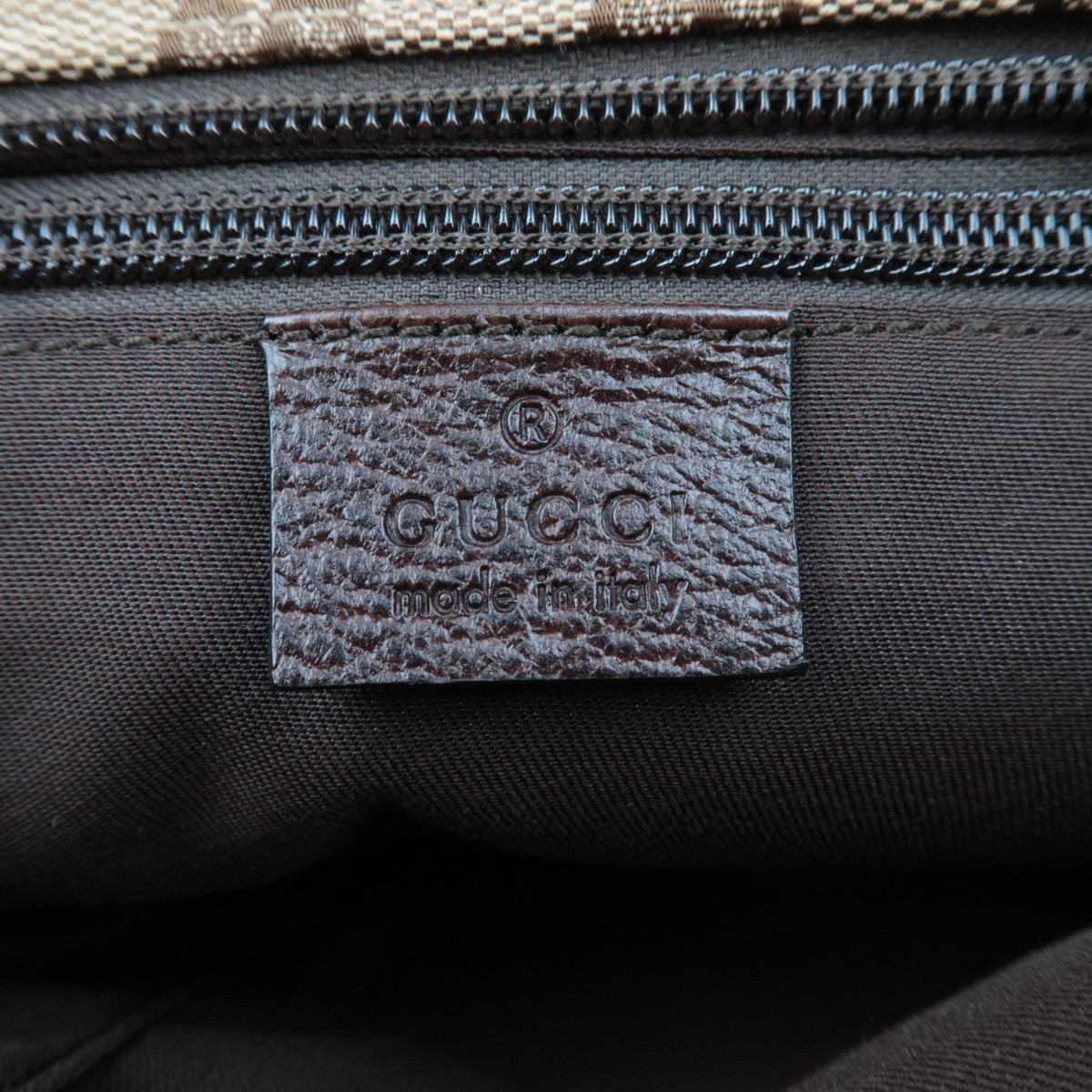 GUCCI GG Canvas Sherry Shoulder Bag 189749