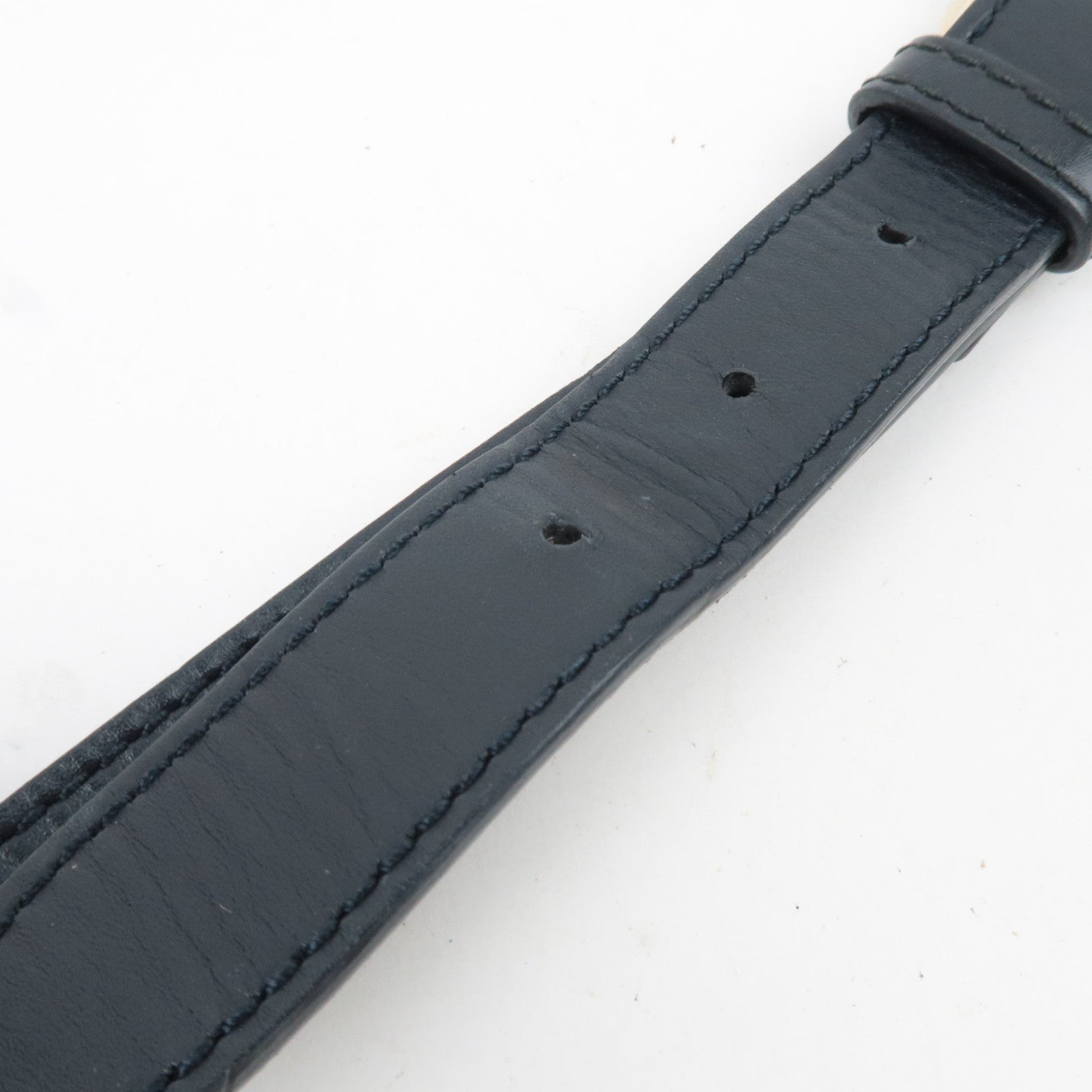 GUCCI Sherry GG Canvas Shoulder Bag Beige Navy 388926