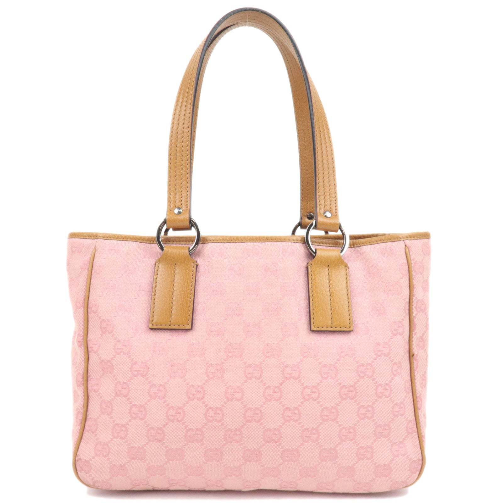 GUCCI GG Canvas Tote Bag Pink 11301988205
