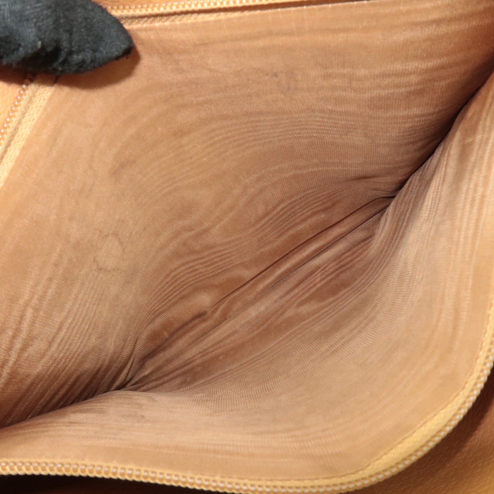 CELINE Macadam PVC Leather Tote Bag Brown