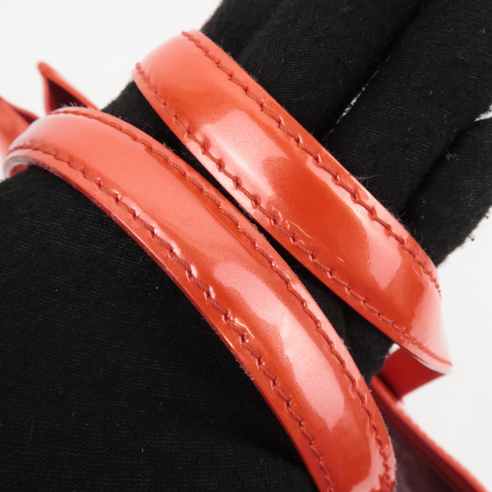 Louis Vuitton Monogram Vernis Wilshire PM Orange Sunset M93644