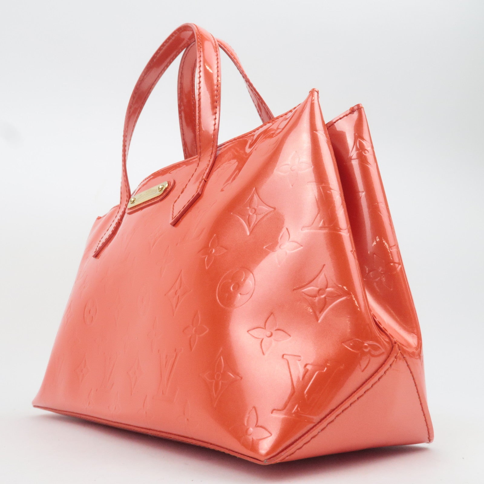 Louis Vuitton Monogram Vernis Wilshire PM Orange Sunset M93644